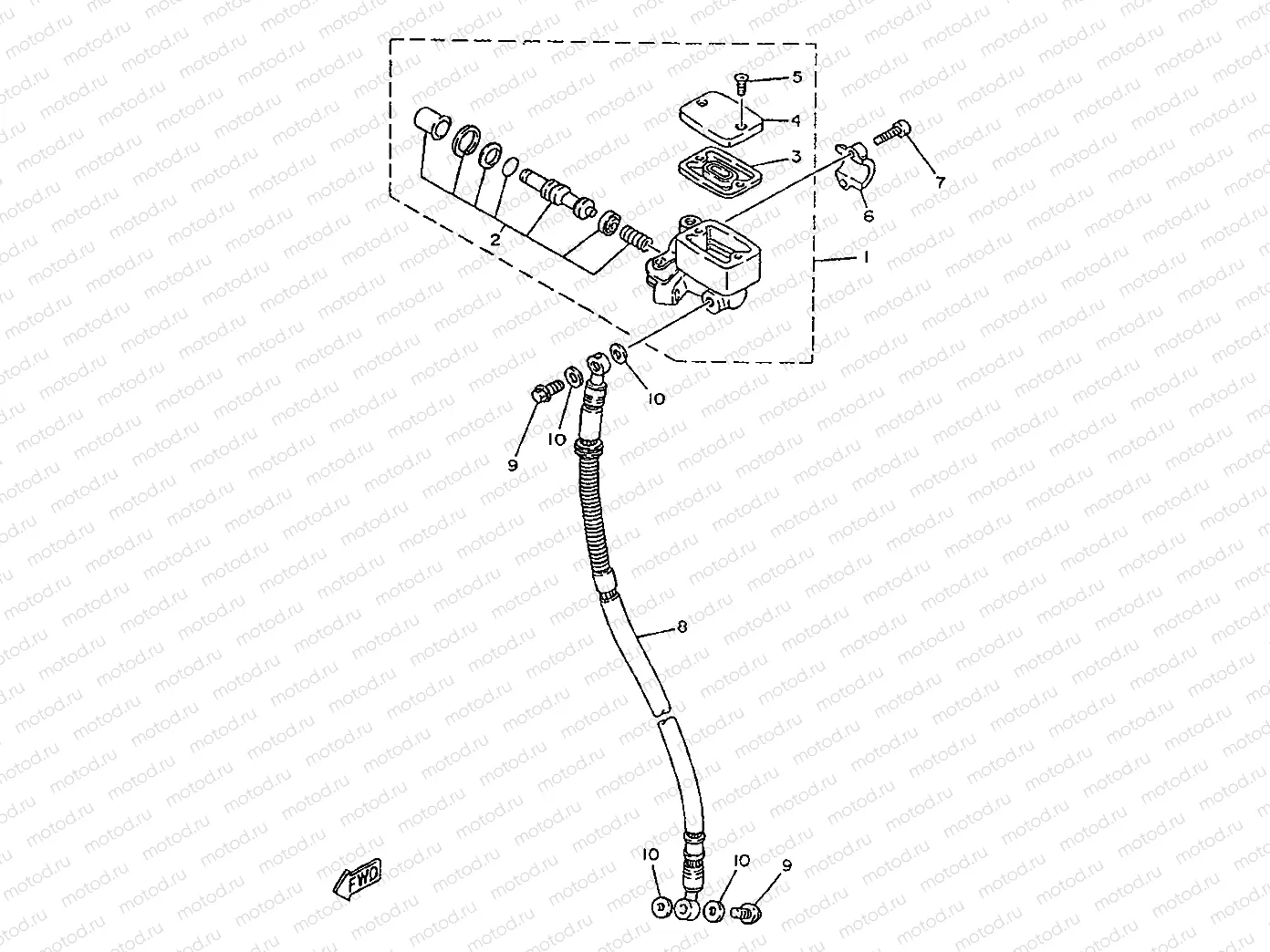 FRONT MASTER CYLINDER
