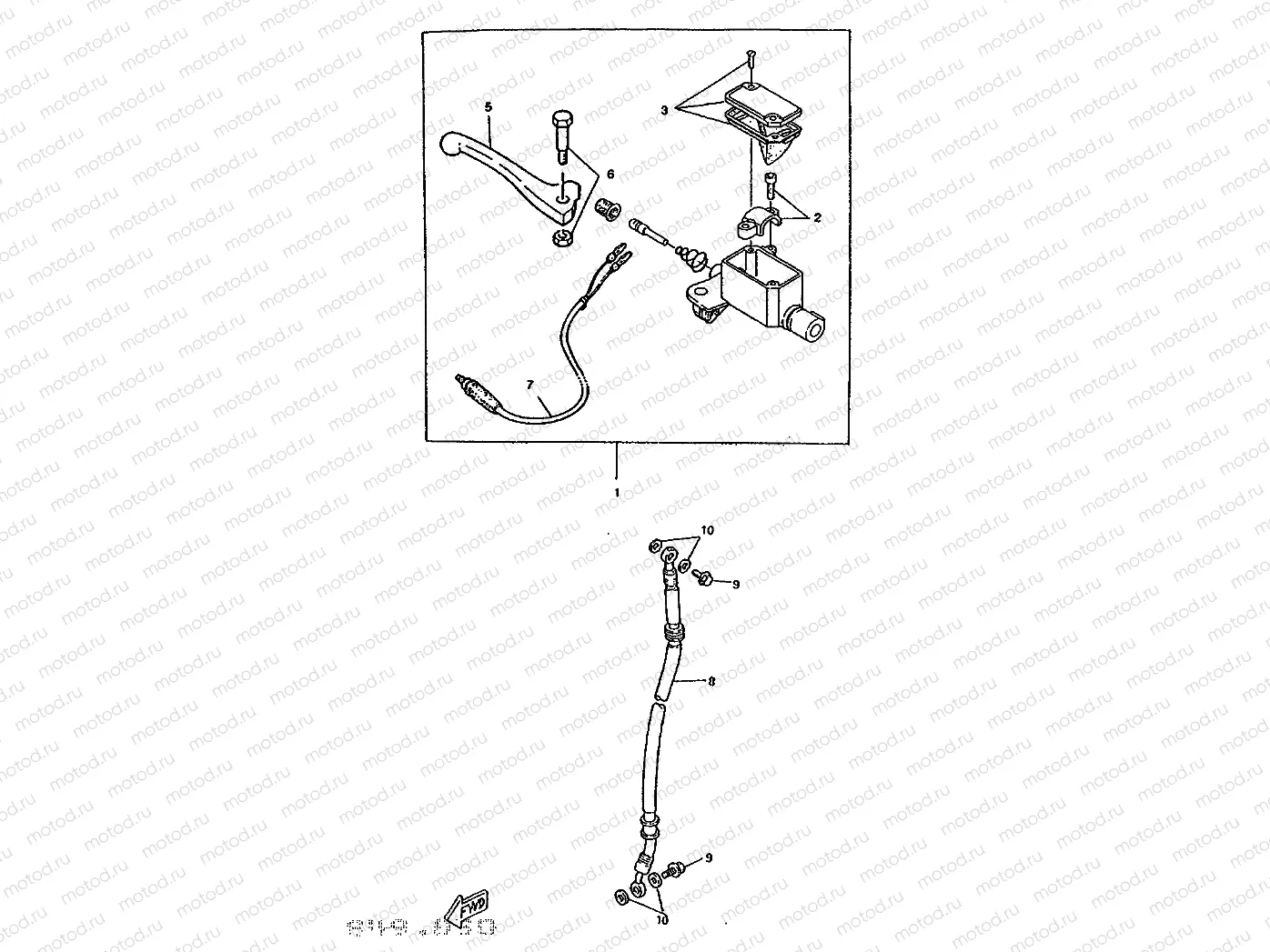 FRONT MASTER CYLINDER