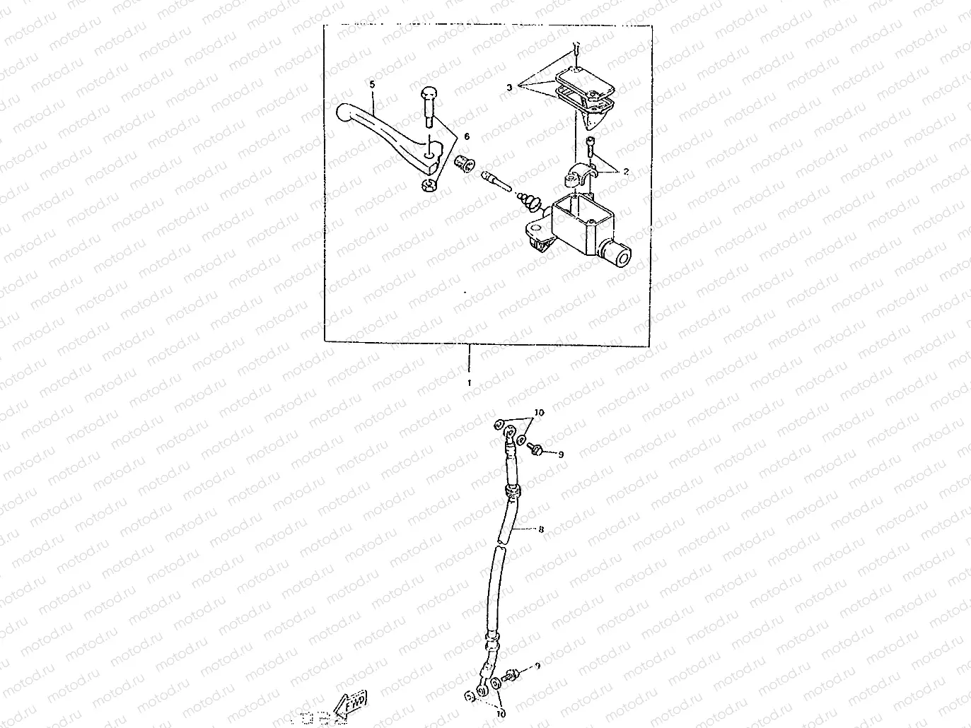 FRONT MASTER CYLINDER
