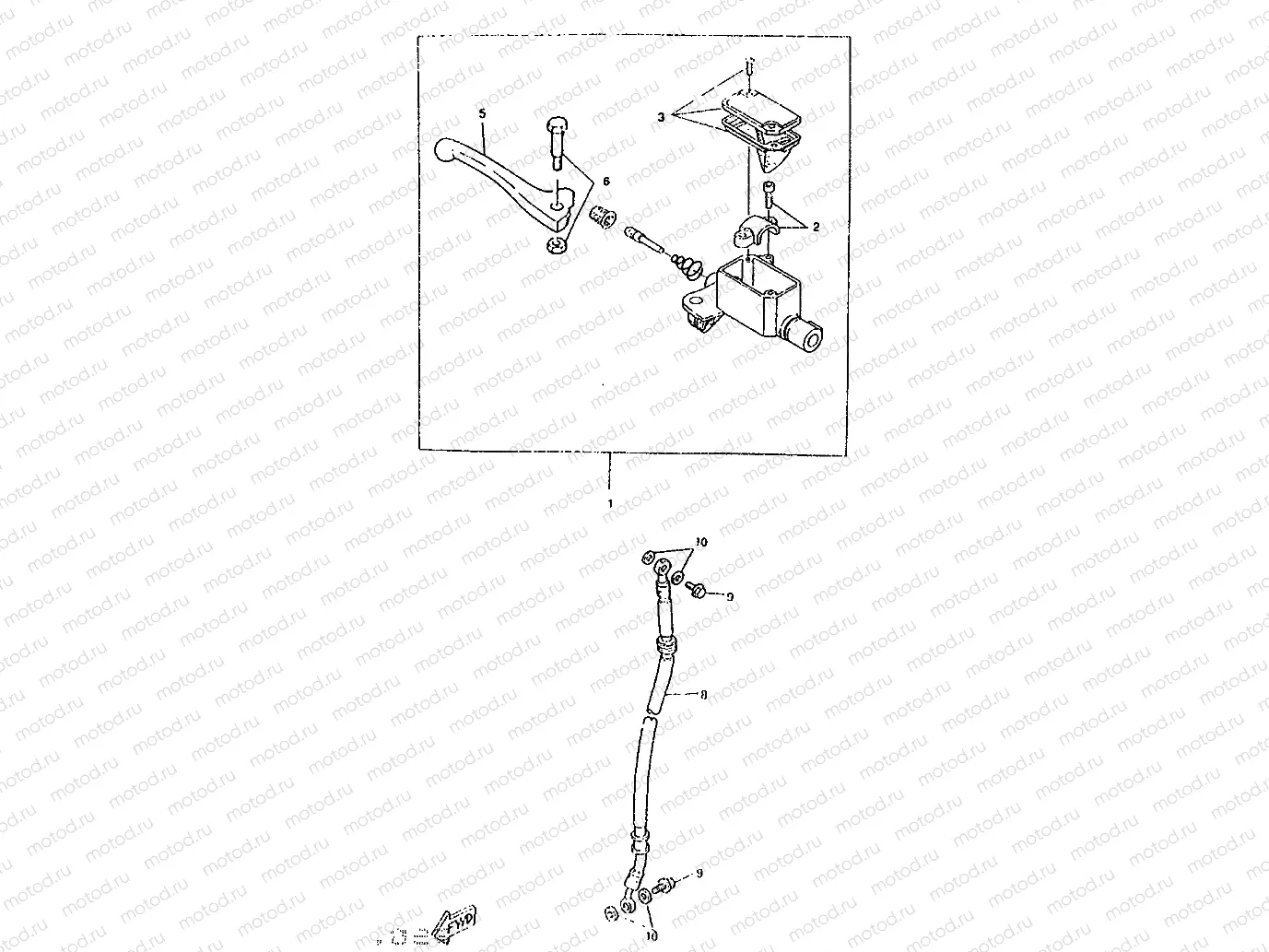 FRONT MASTER CYLINDER