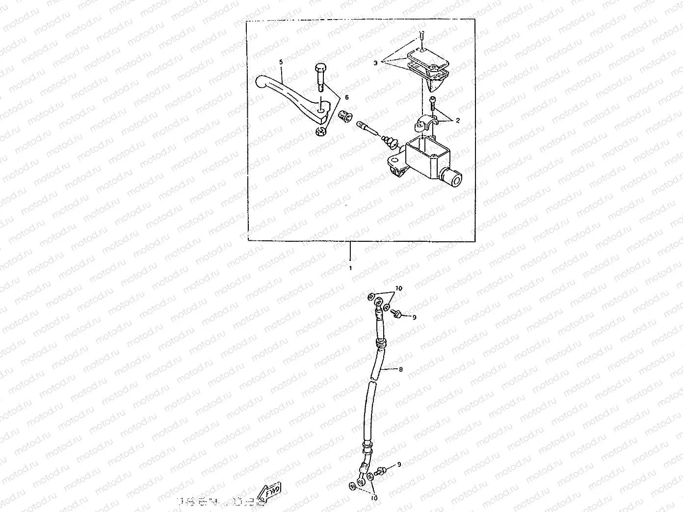 FRONT MASTER CYLINDER