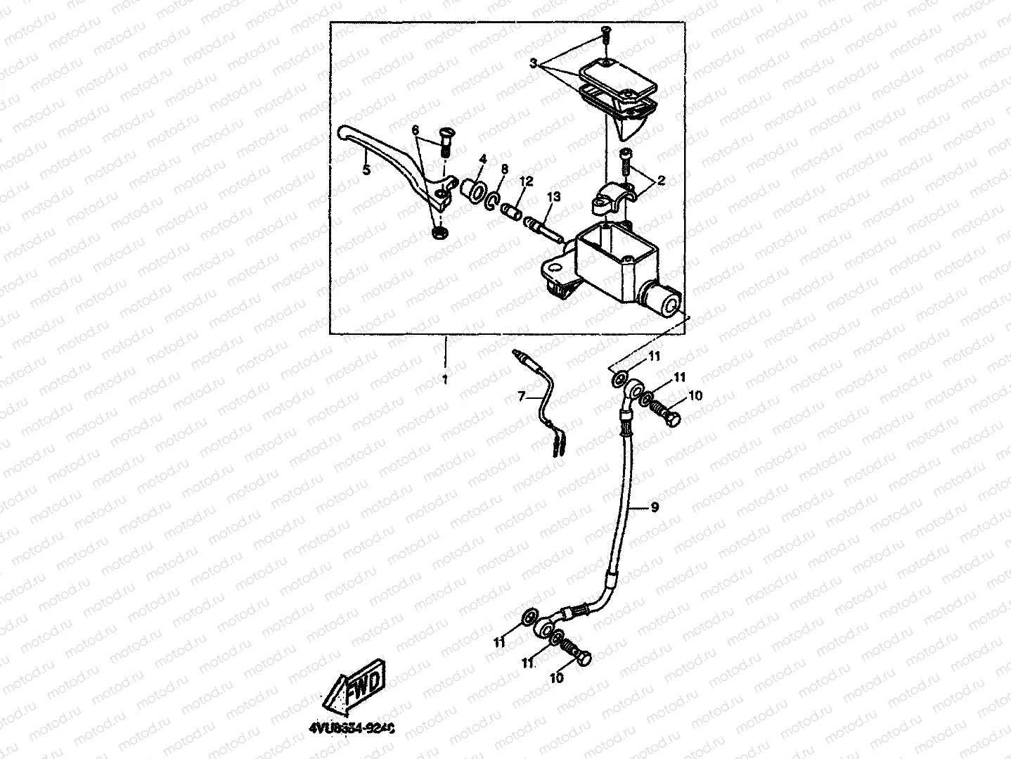FRONT MASTER CYLINDER