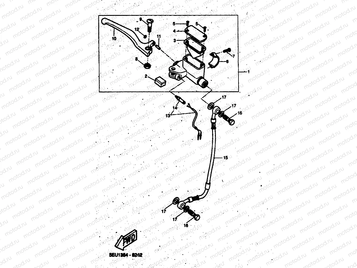 FRONT MASTER CYLINDER