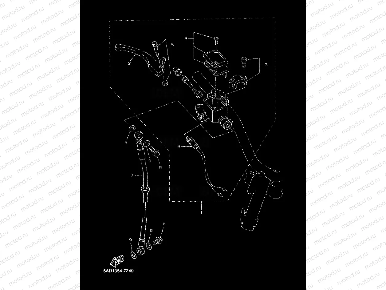 FRONT MASTER CYLINDER