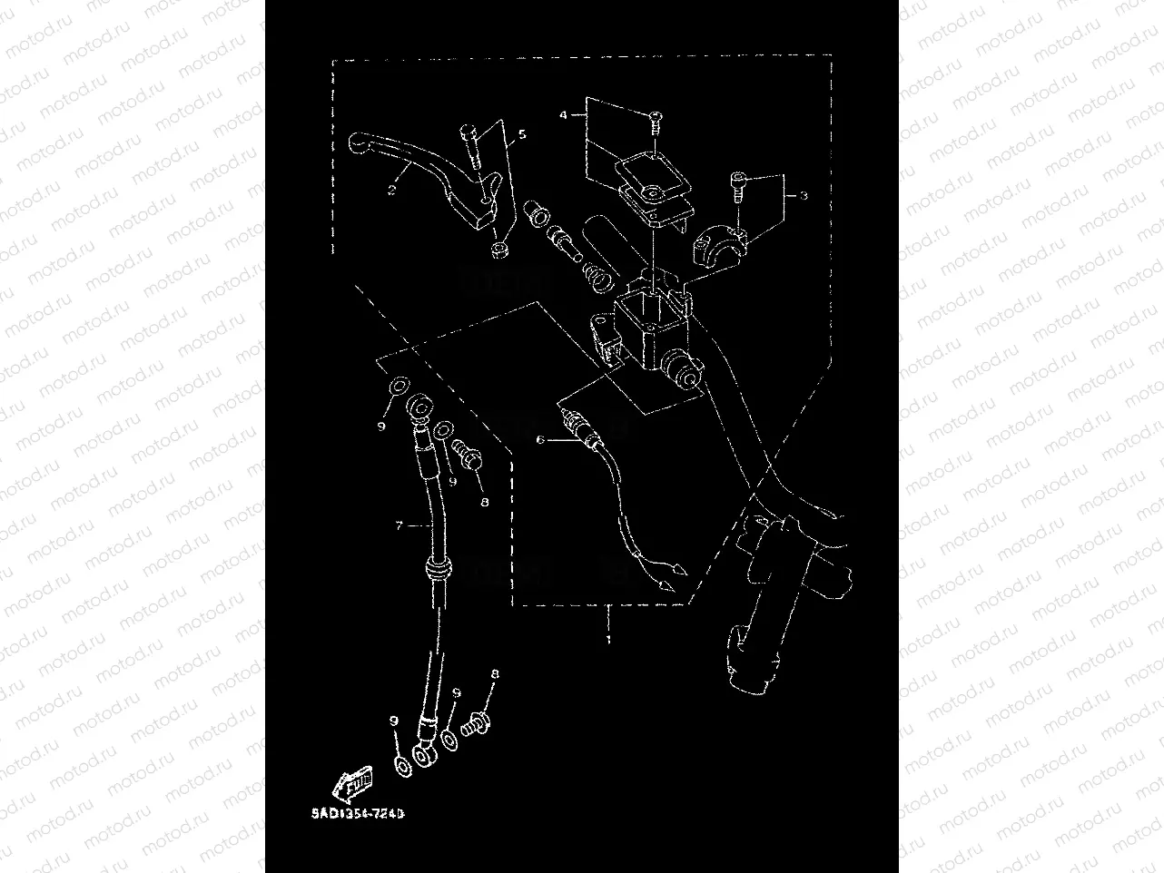FRONT MASTER CYLINDER