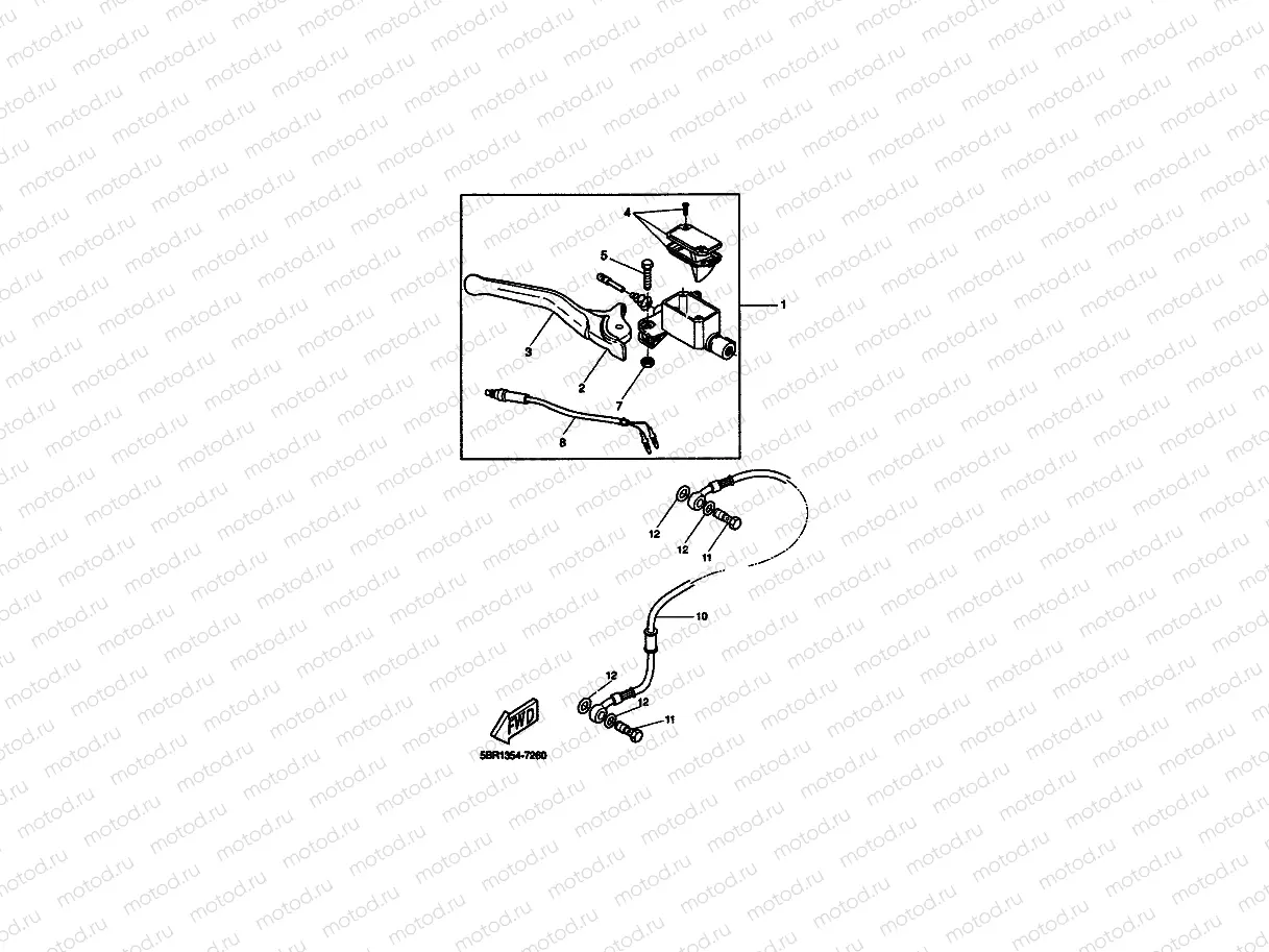 FRONT MASTER CYLINDER