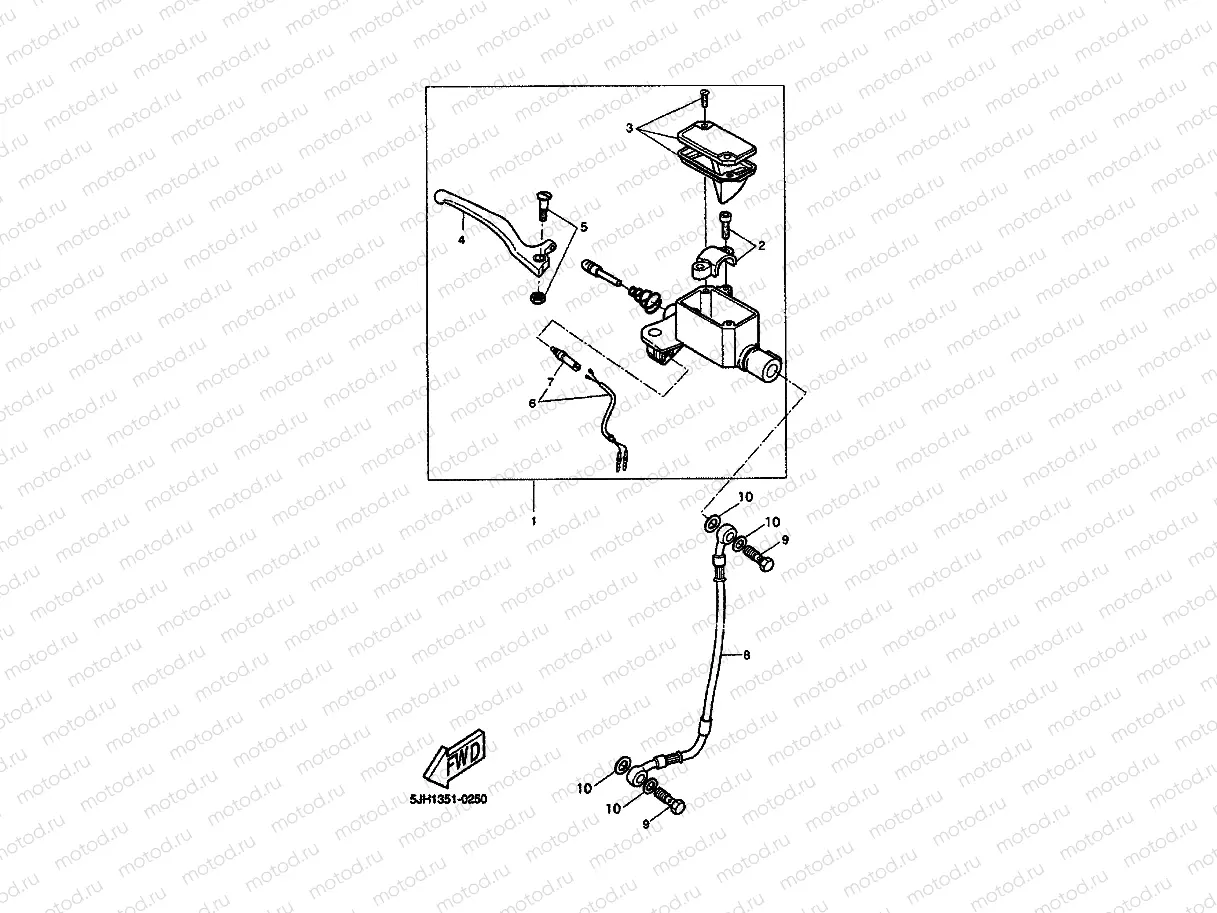 FRONT MASTER CYLINDER