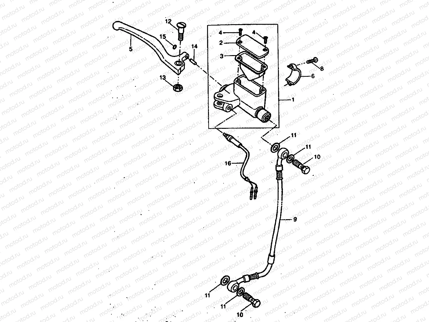 FRONT MASTER CYLINDER