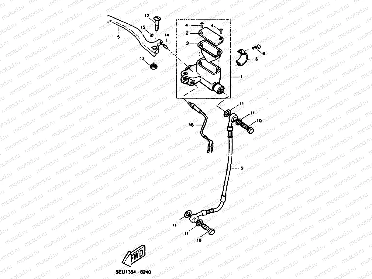 FRONT MASTER CYLINDER