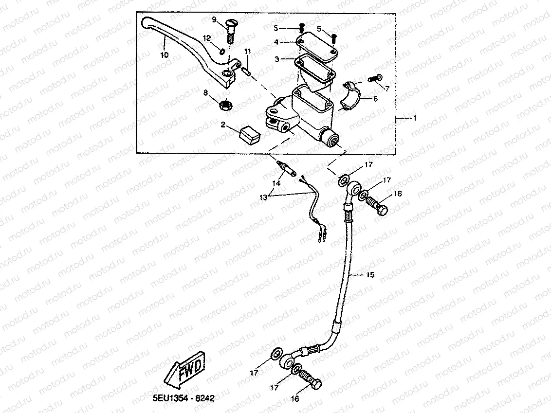 FRONT MASTER CYLINDER
