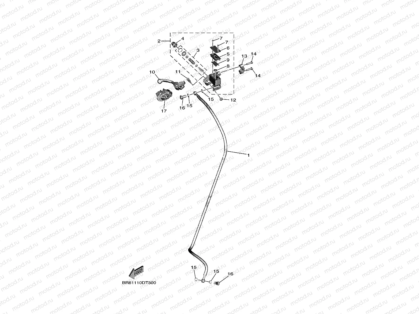 FRONT MASTER CYLINDER