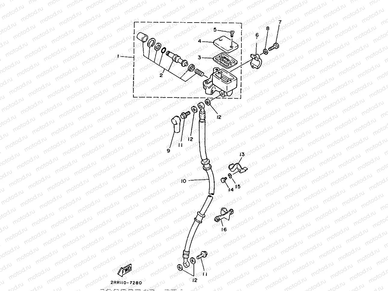 FRONT MASTER CYLINDER