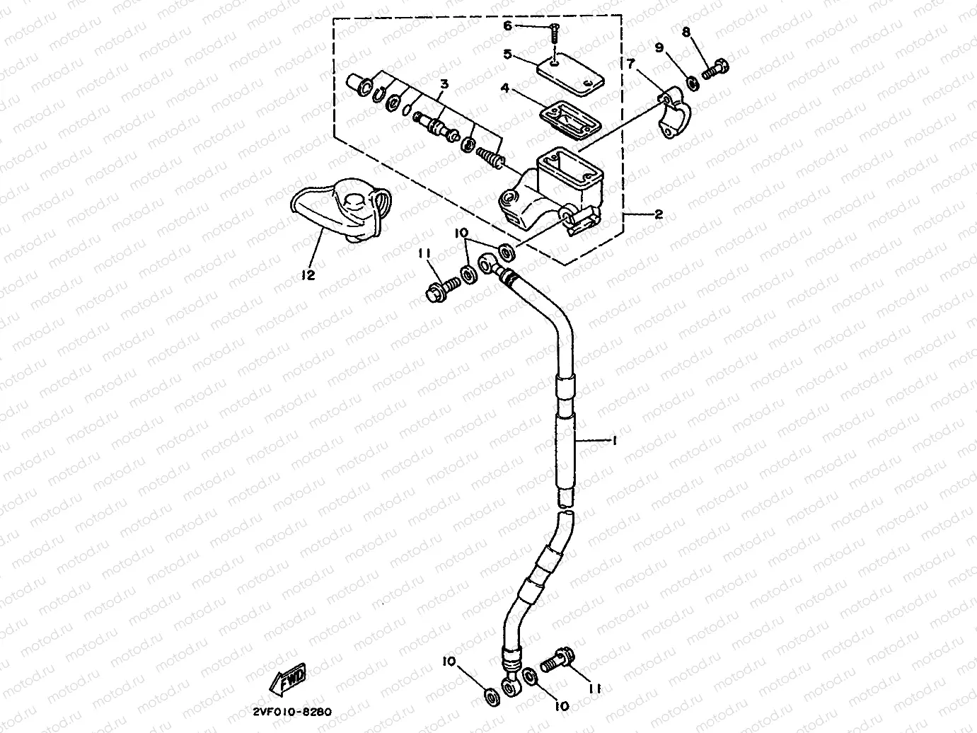FRONT MASTER CYLINDER