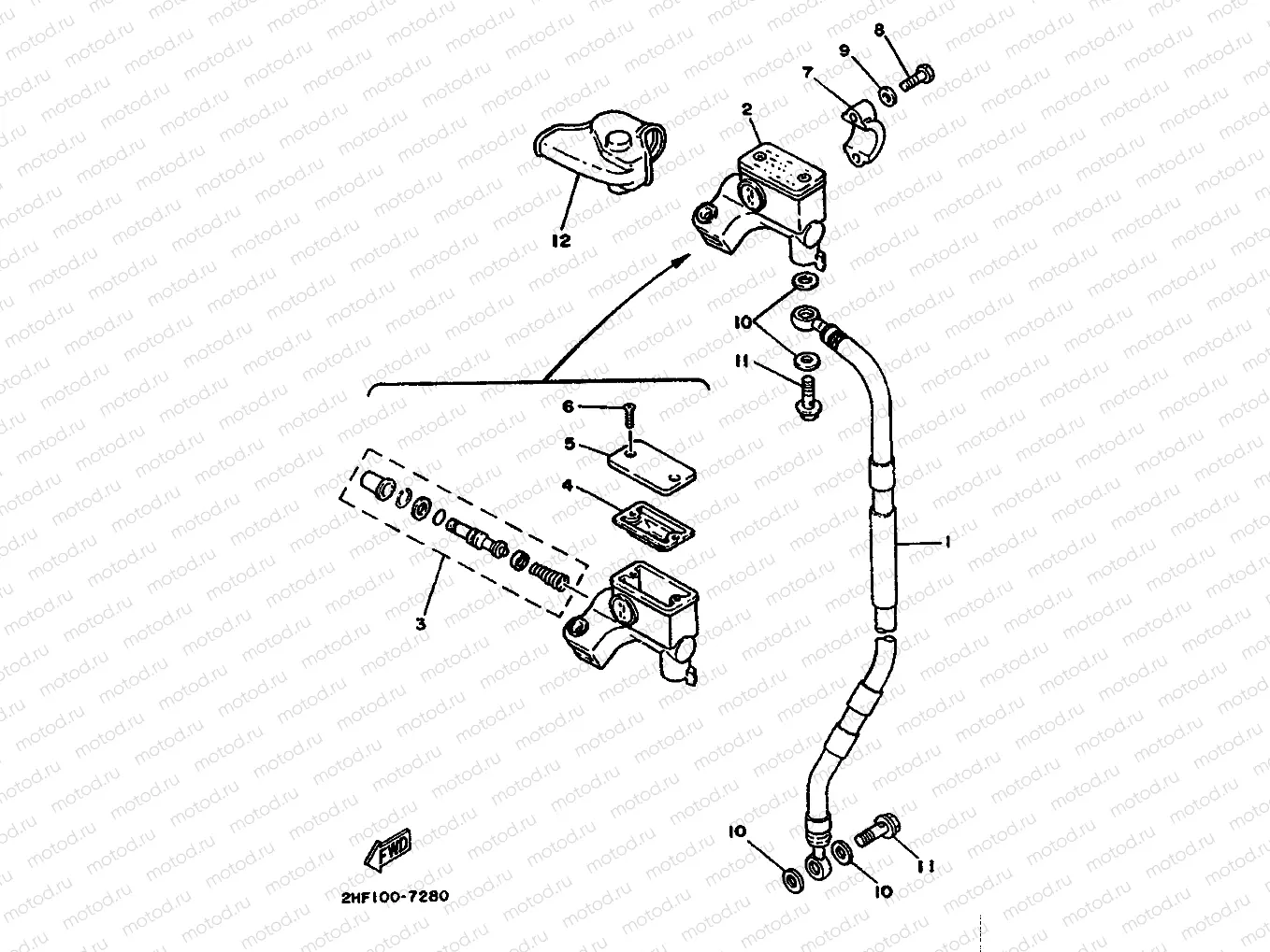 FRONT MASTER CYLINDER