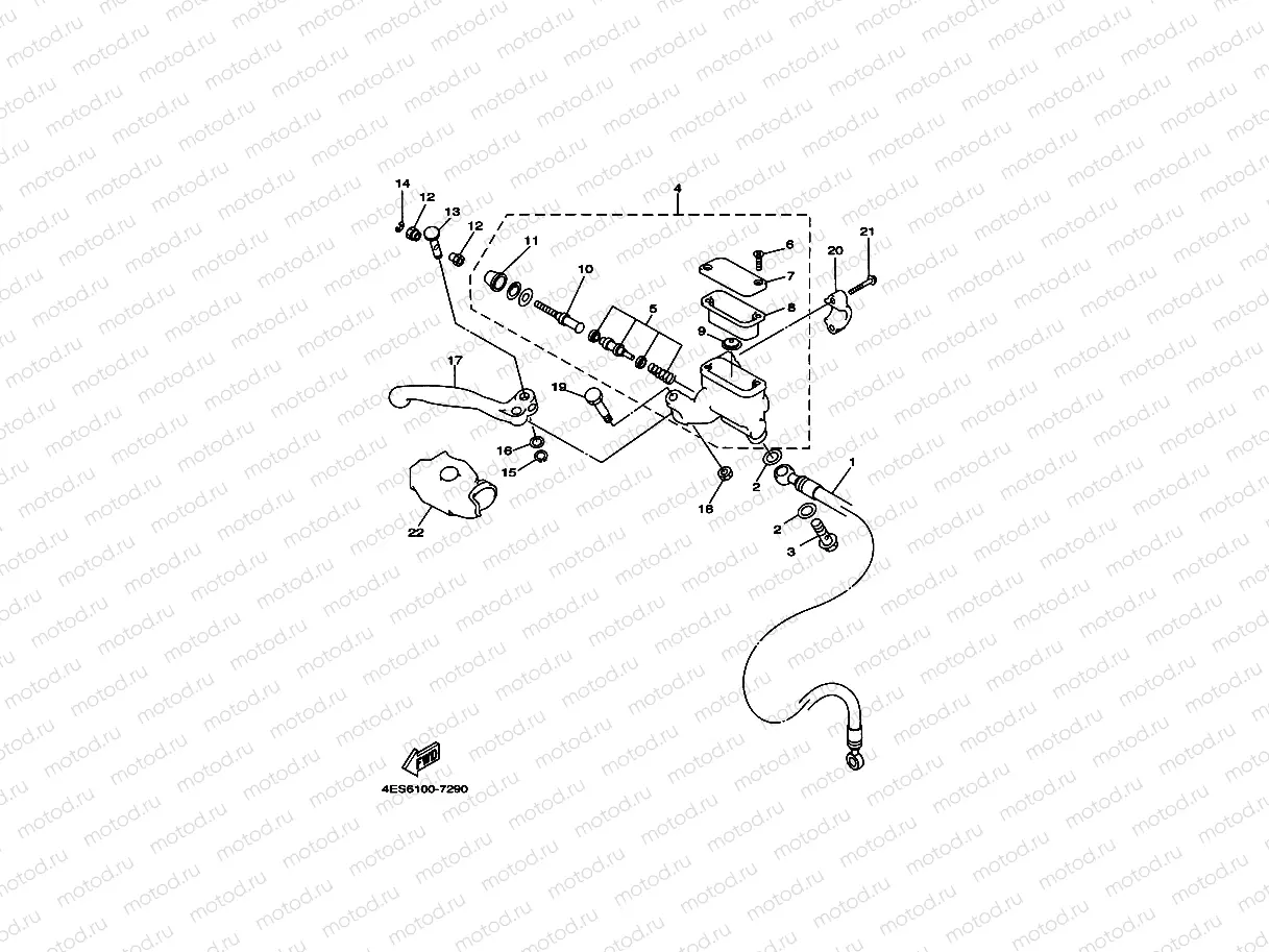 FRONT MASTER CYLINDER