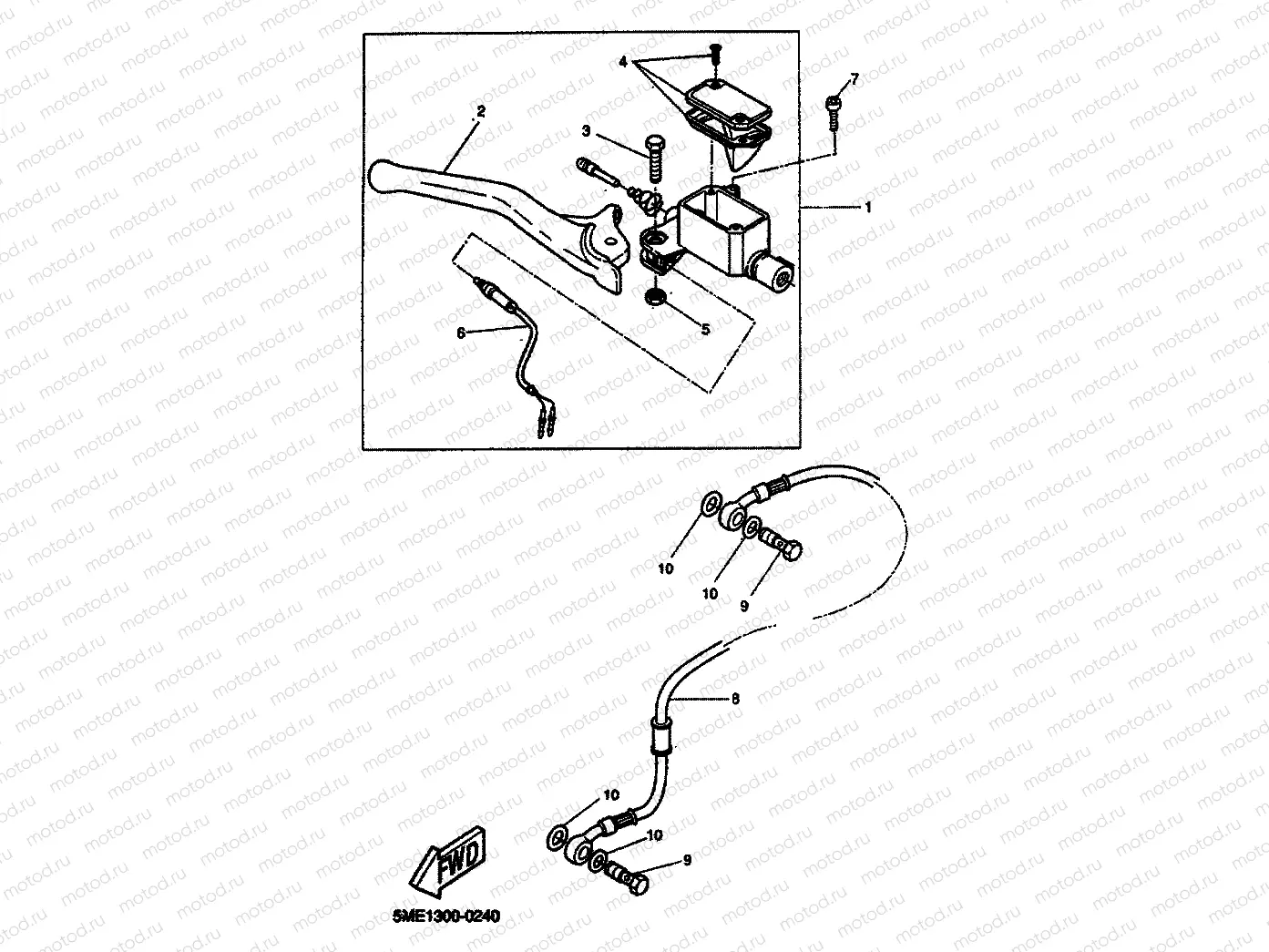FRONT MASTER CYLINDER