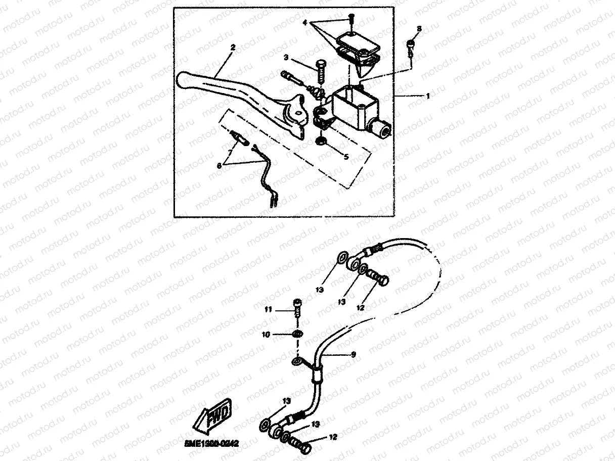 FRONT MASTER CYLINDER