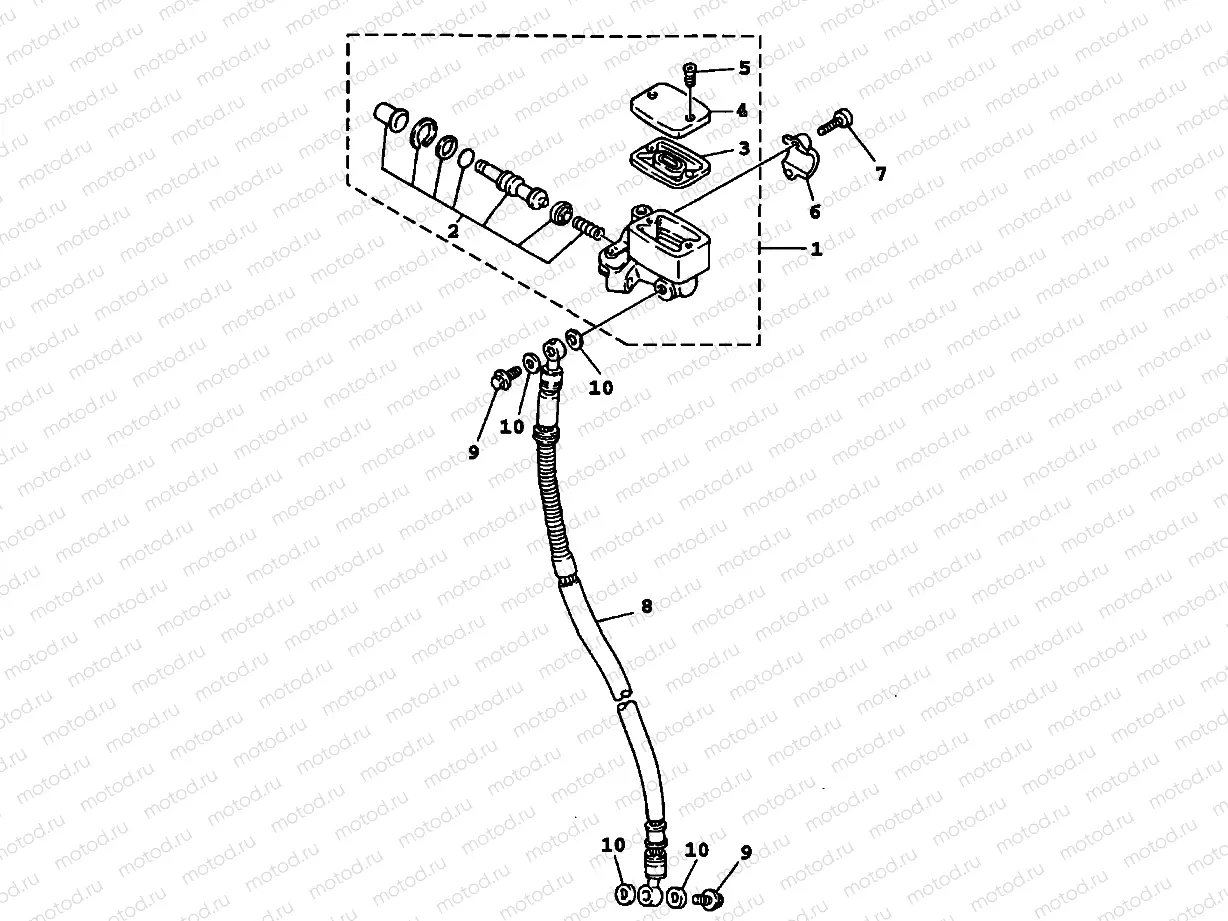 FRONT MASTER CYLINDER