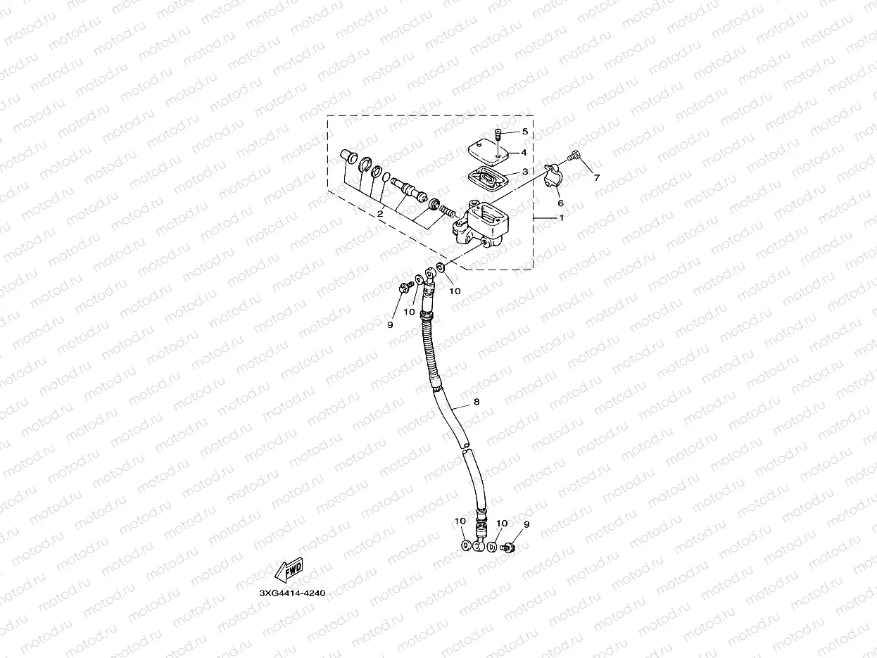 FRONT MASTER CYLINDER