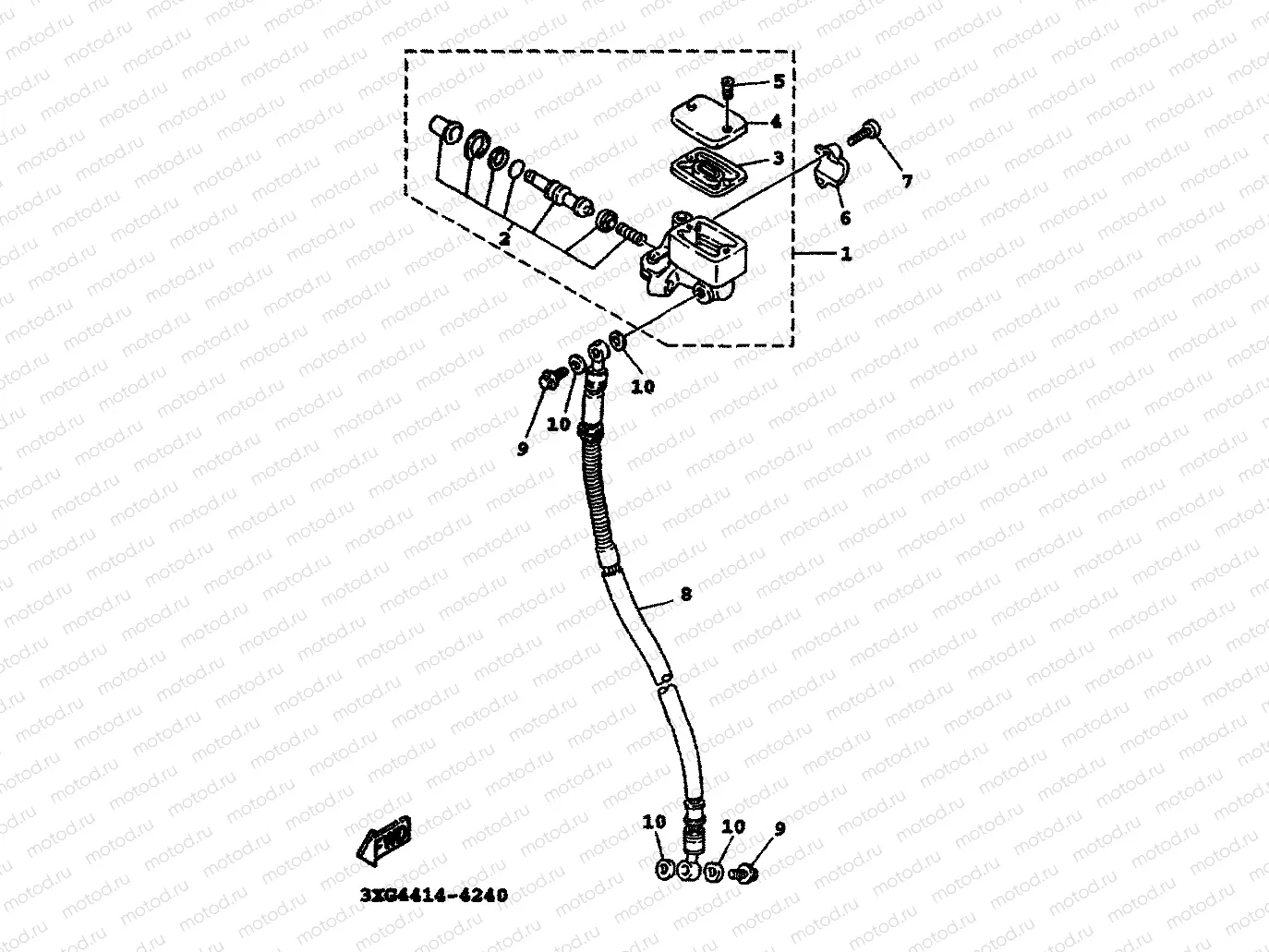 FRONT MASTER CYLINDER