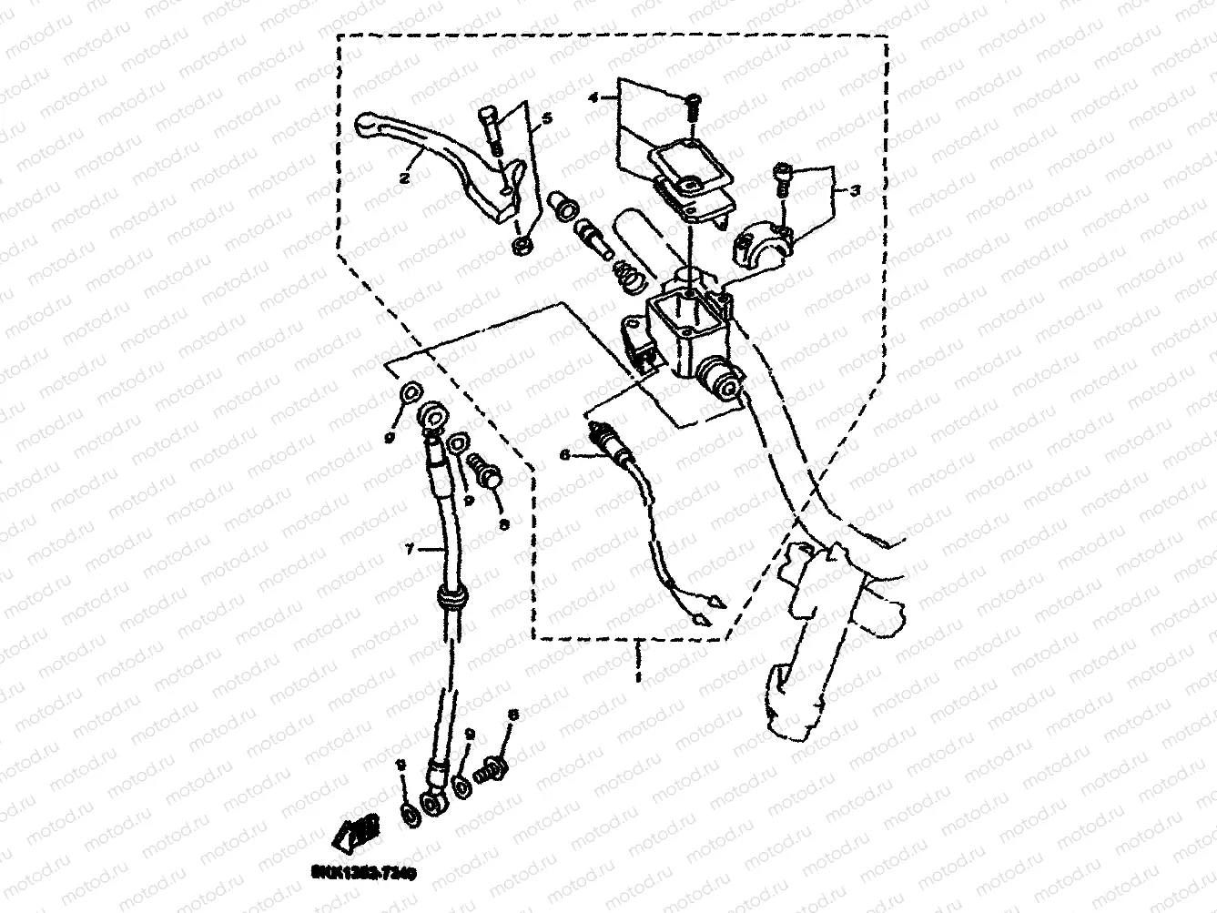 FRONT MASTER CYLINDER