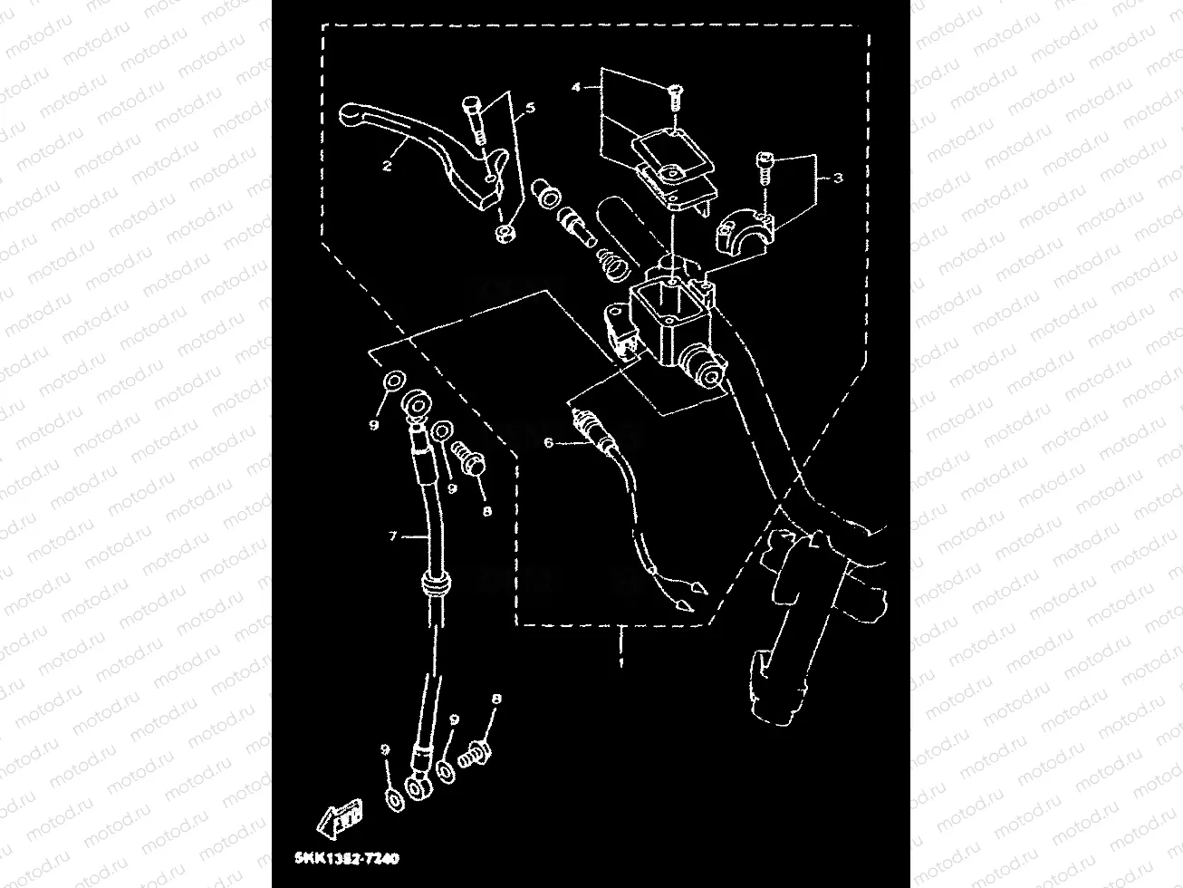 FRONT MASTER CYLINDER