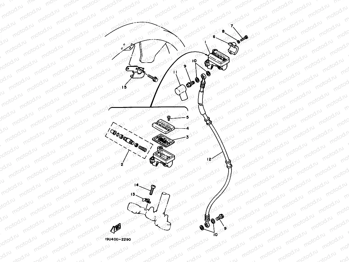 FRONT MASTER CYLINDER