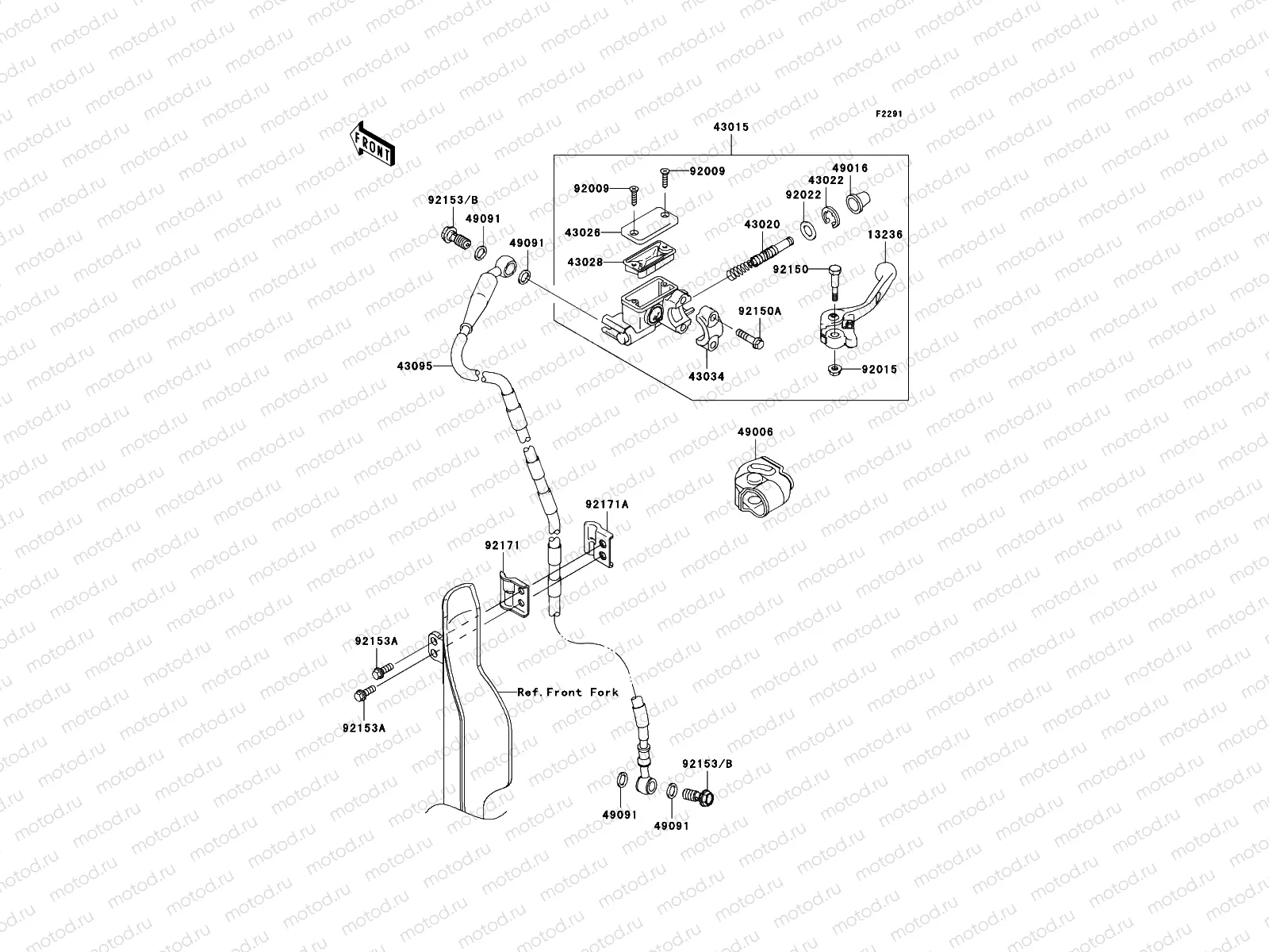 Front Master Cylinder