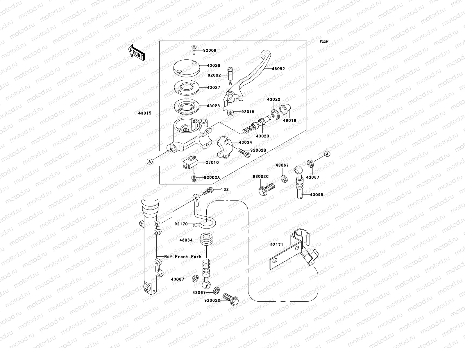 Front Master Cylinder