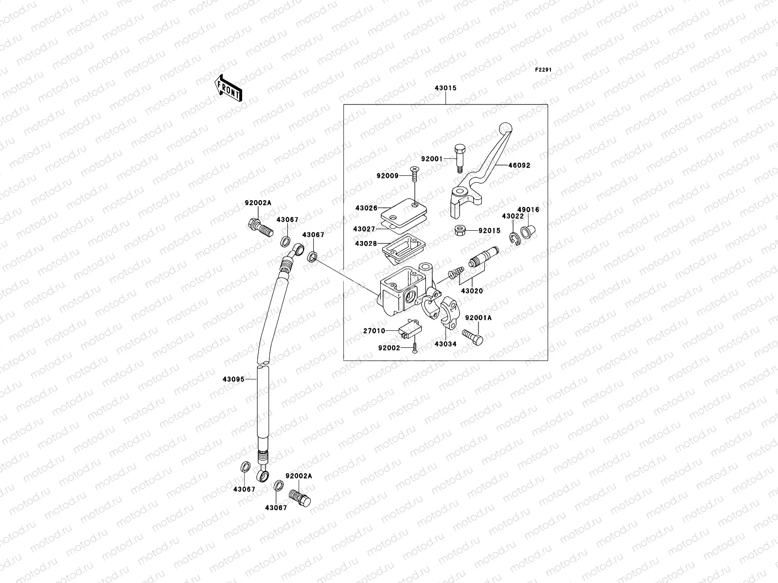 Front Master Cylinder