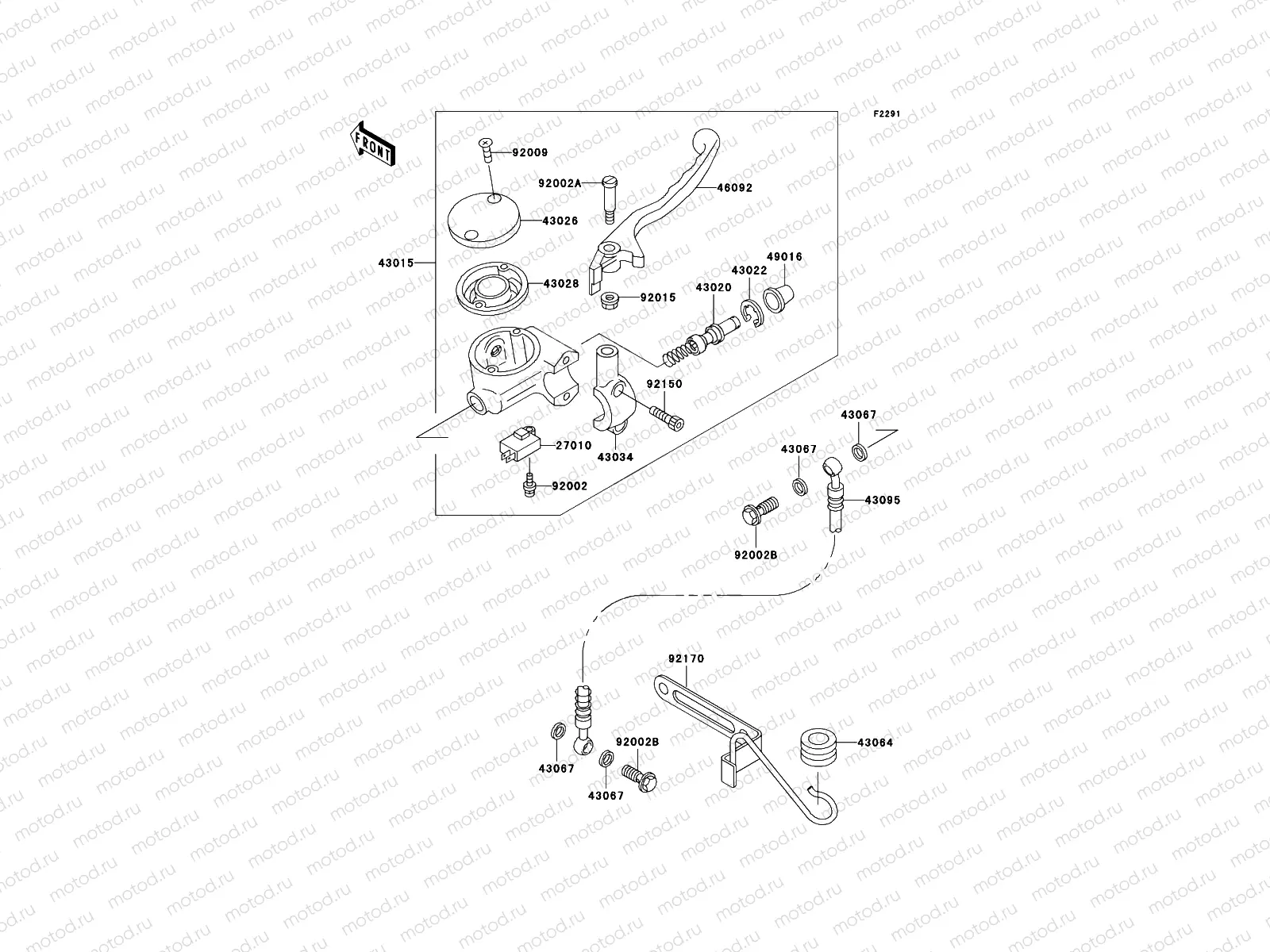 Front Master Cylinder