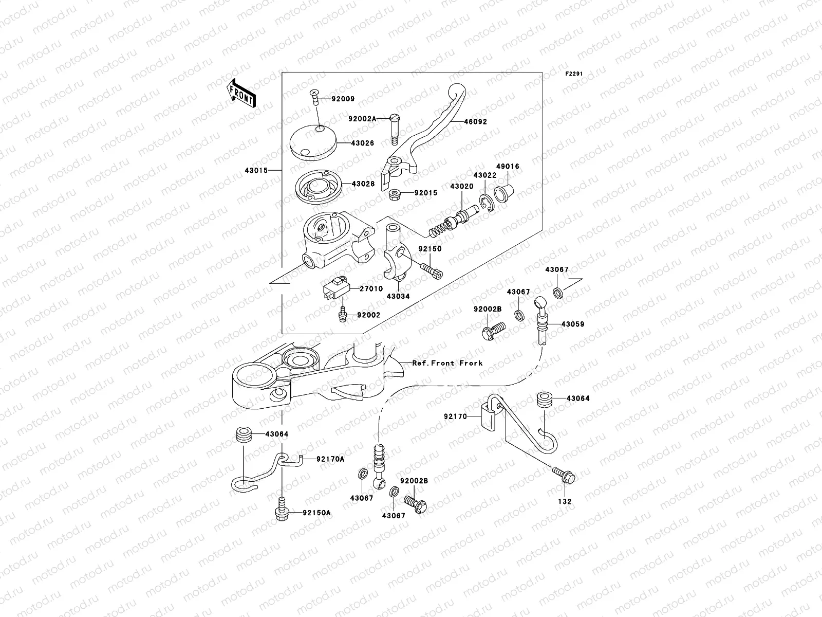 Front Master Cylinder