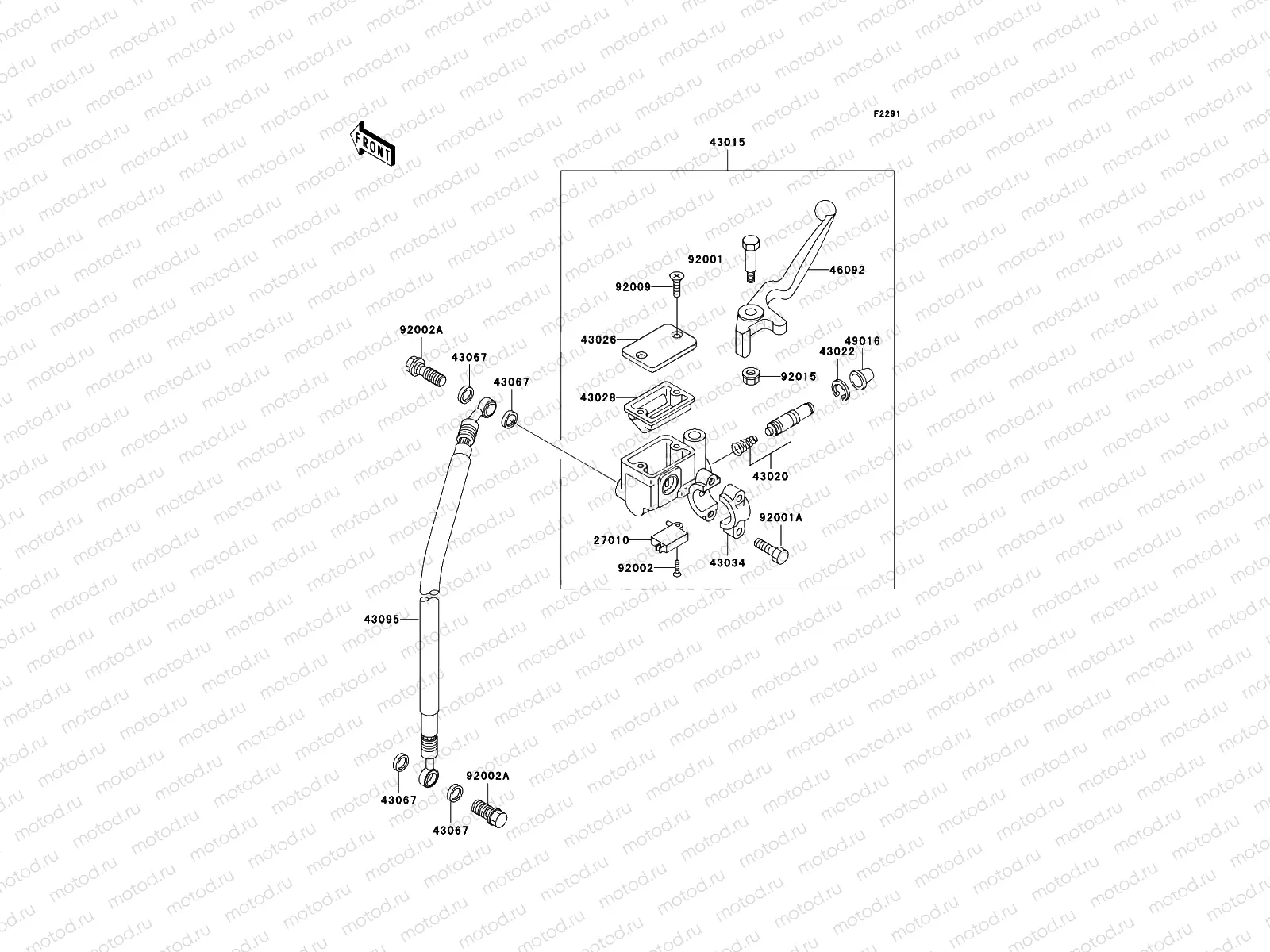 Front Master Cylinder