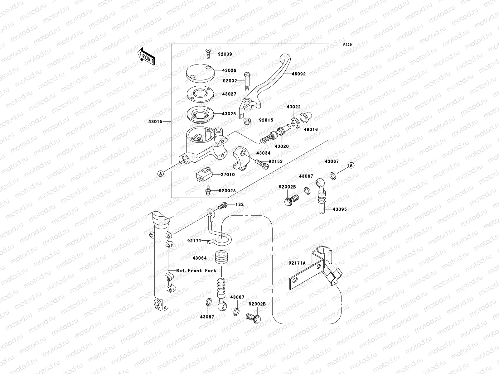 Front Master Cylinder