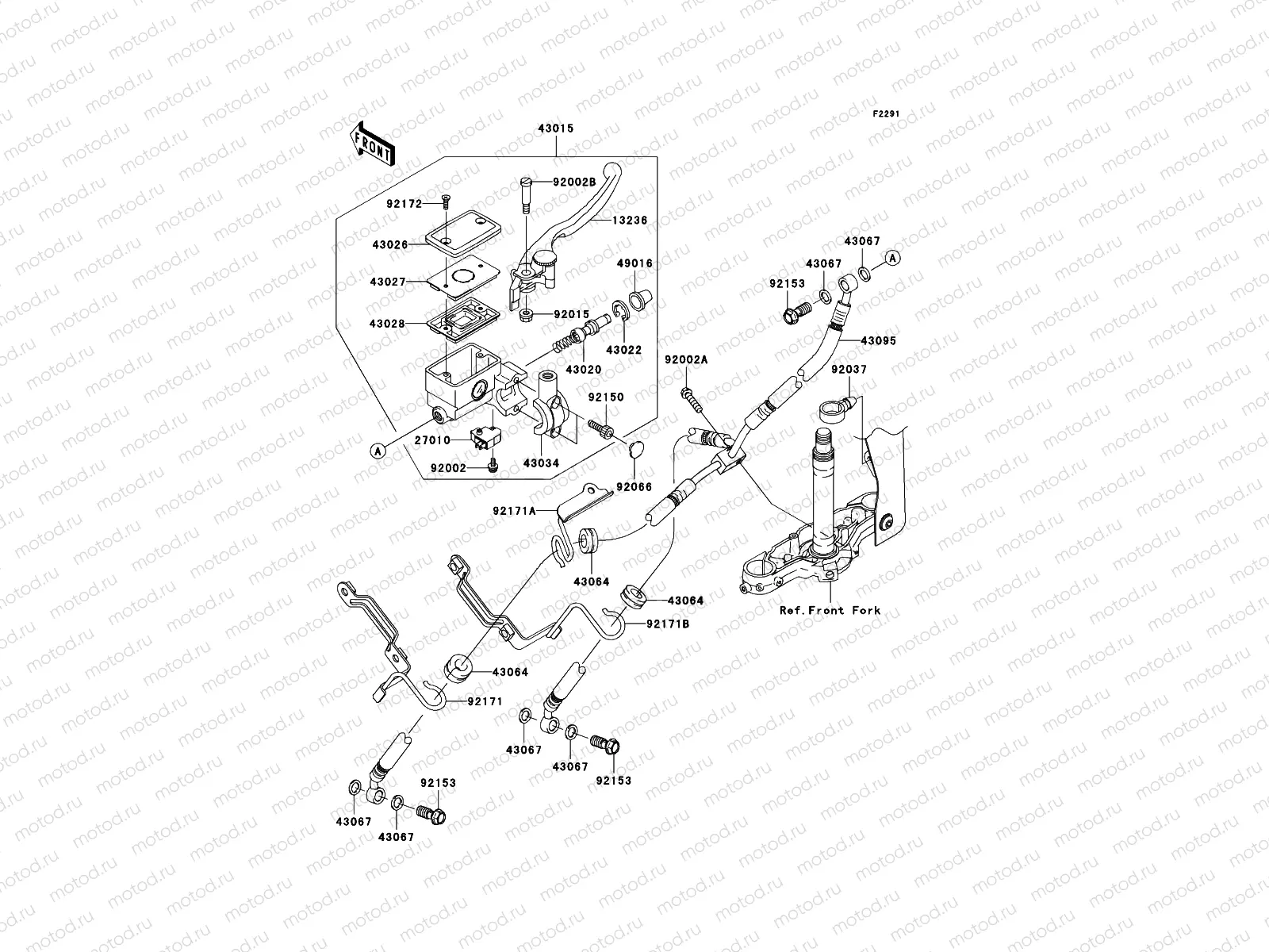 Front Master Cylinder