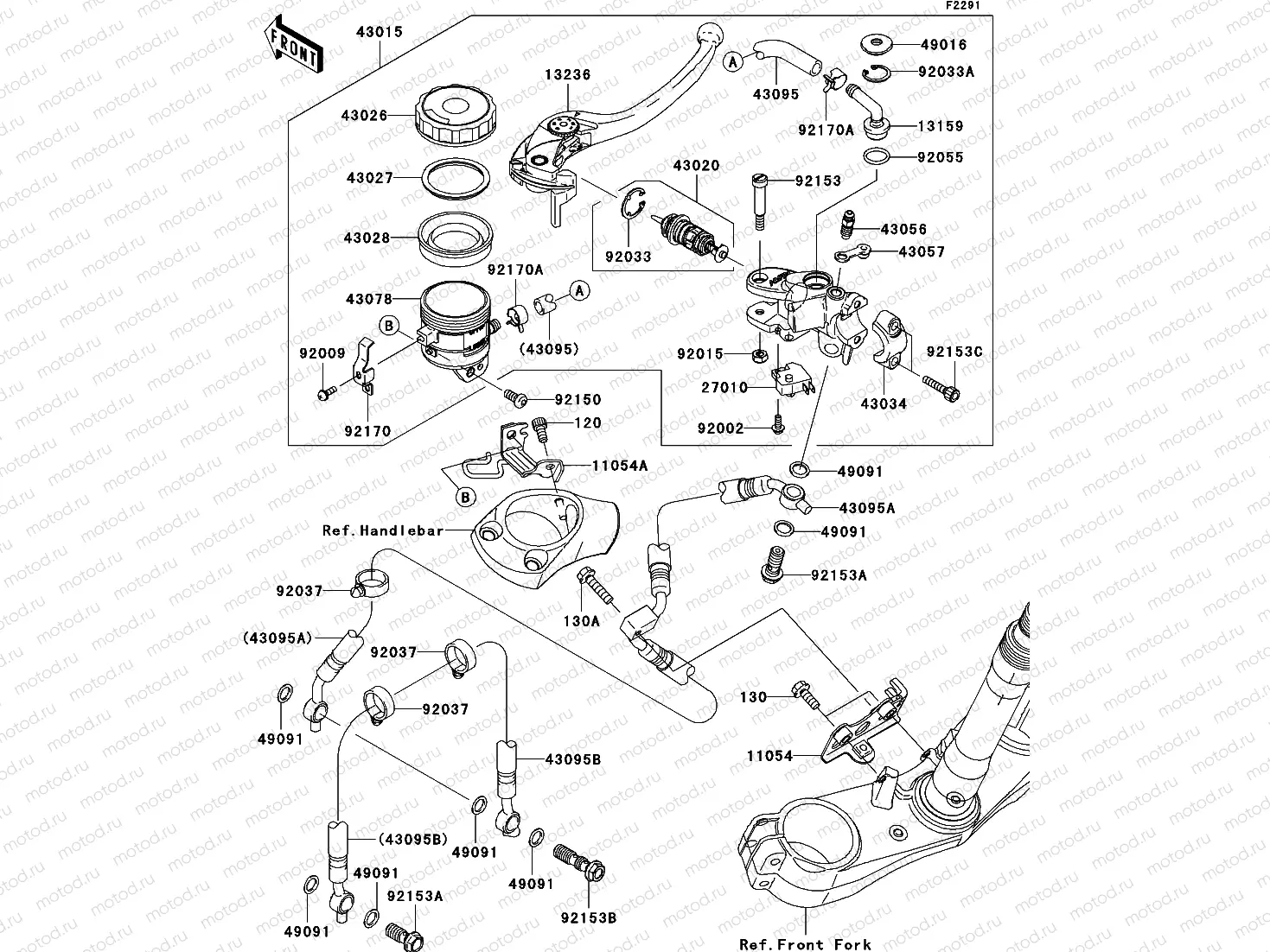 Front Master Cylinder