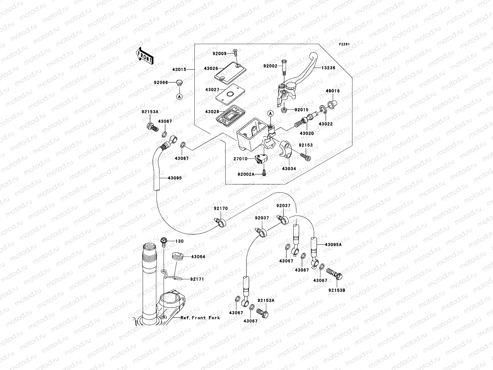 Front Master Cylinder