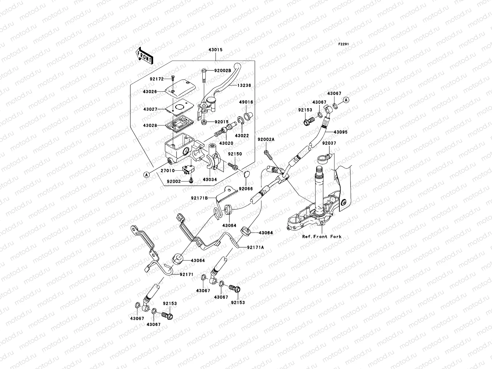Front Master Cylinder