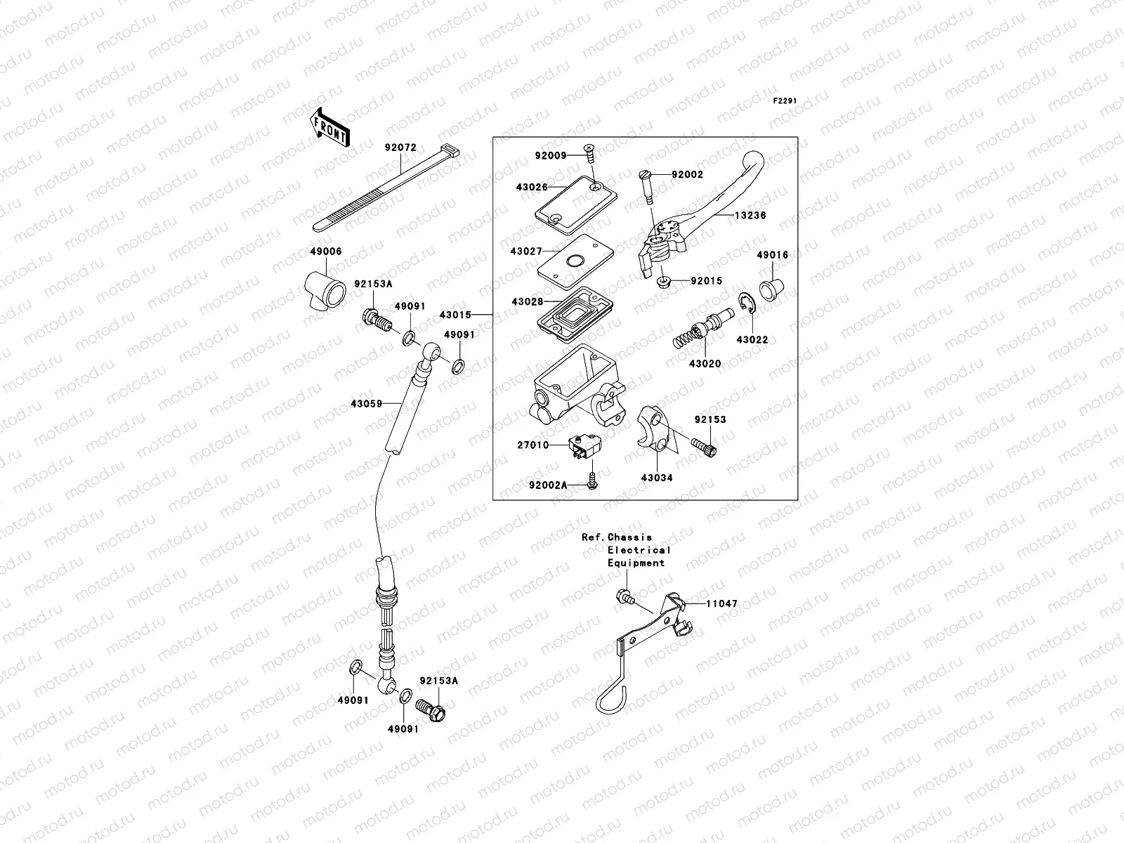 Front Master Cylinder