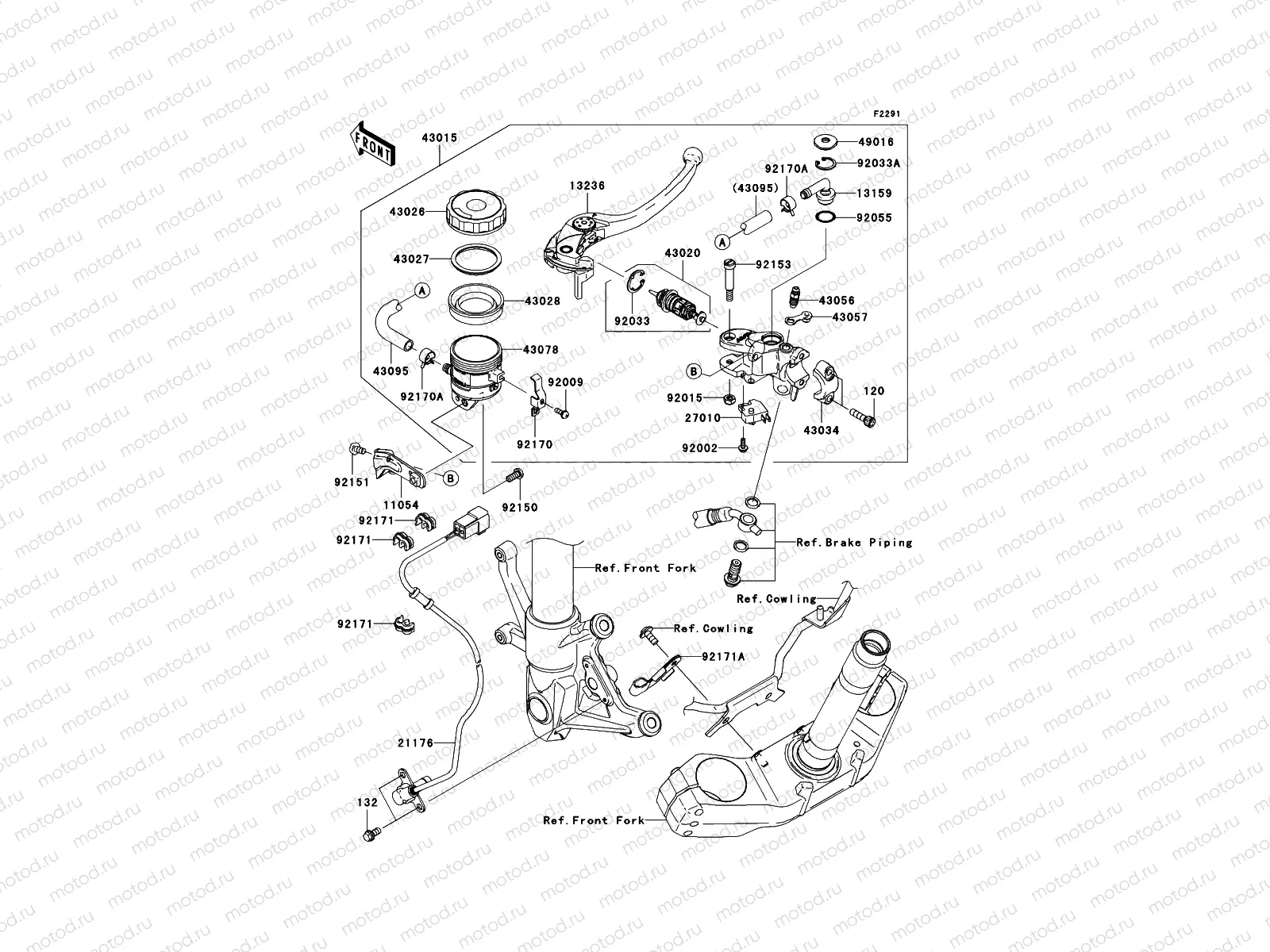 Front Master Cylinder