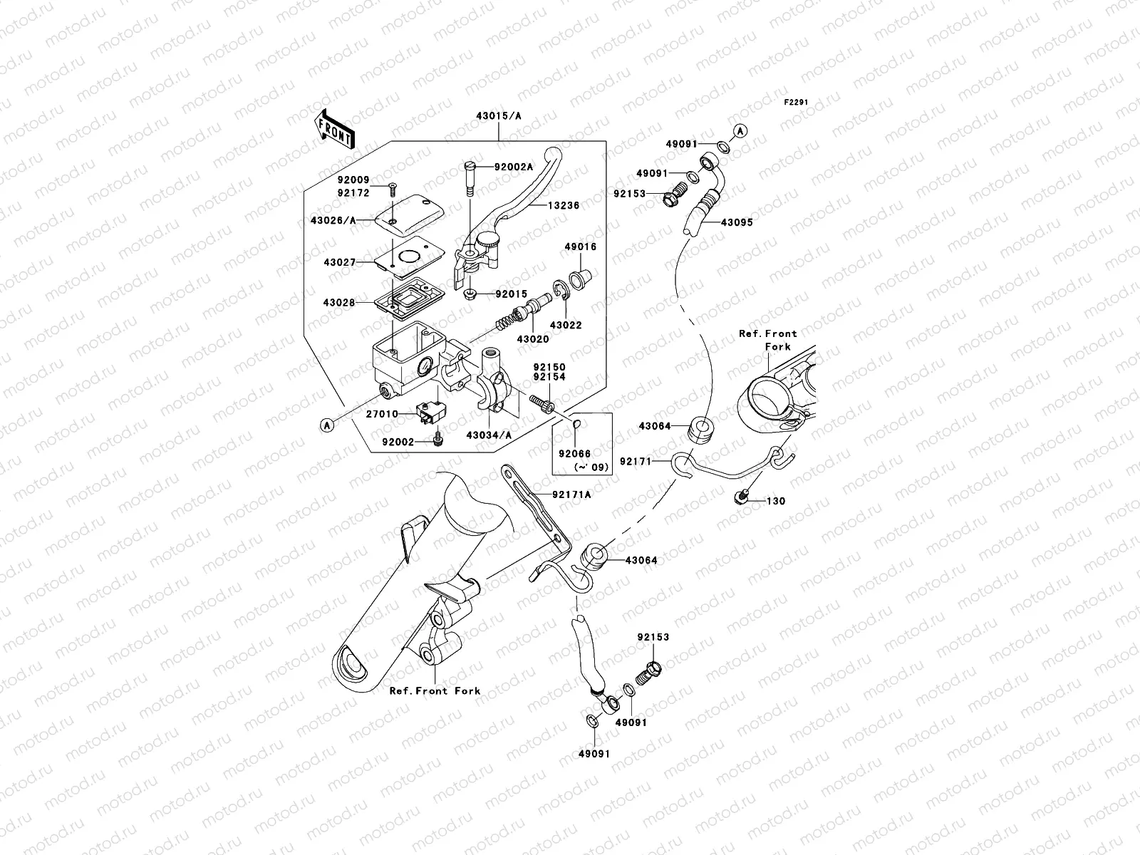 Front Master Cylinder