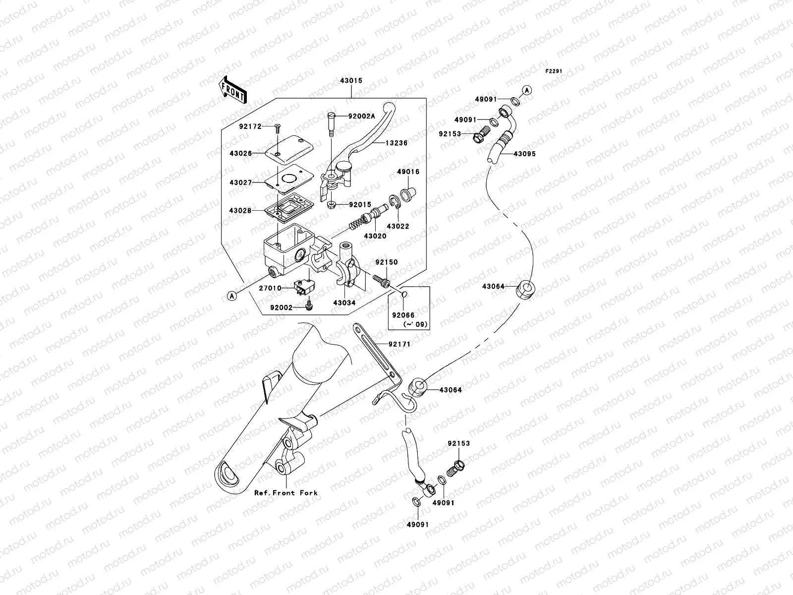 Front Master Cylinder