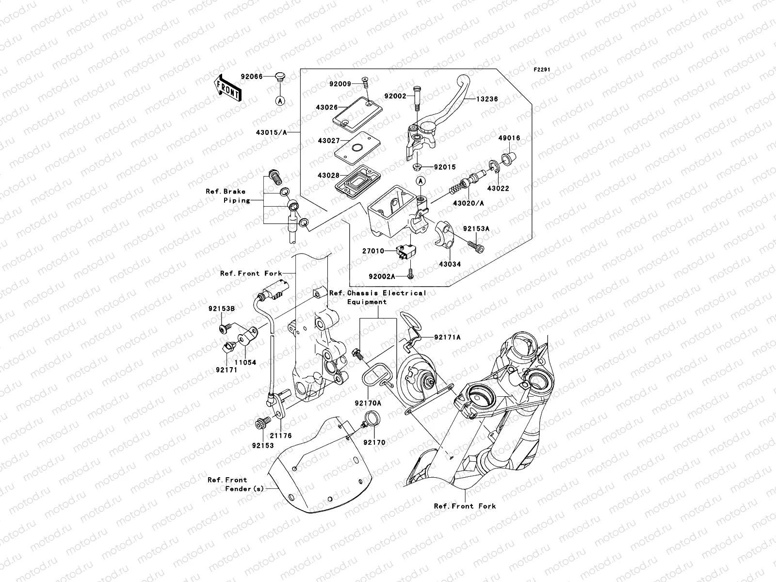 Front Master Cylinder