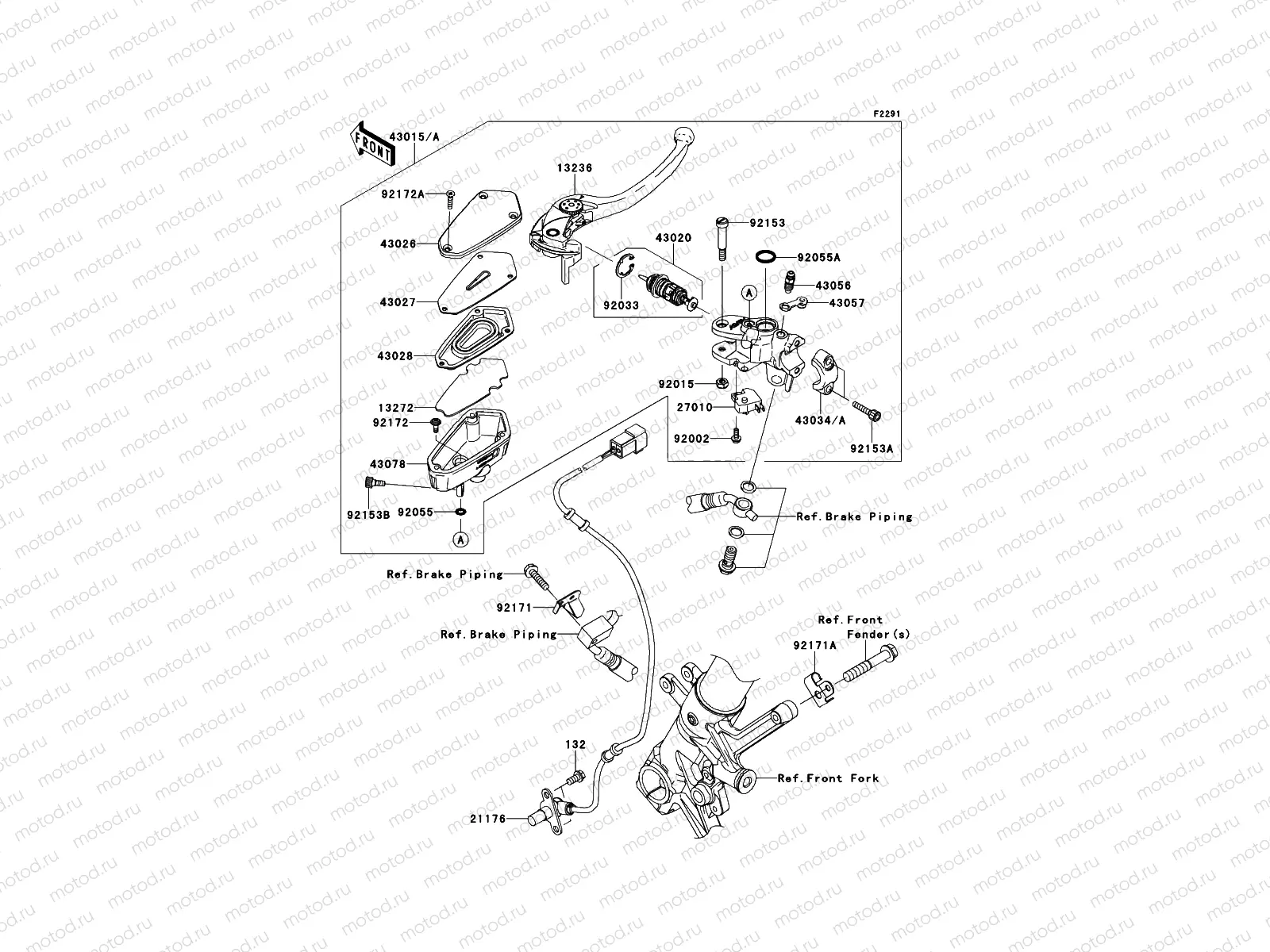 Front Master Cylinder