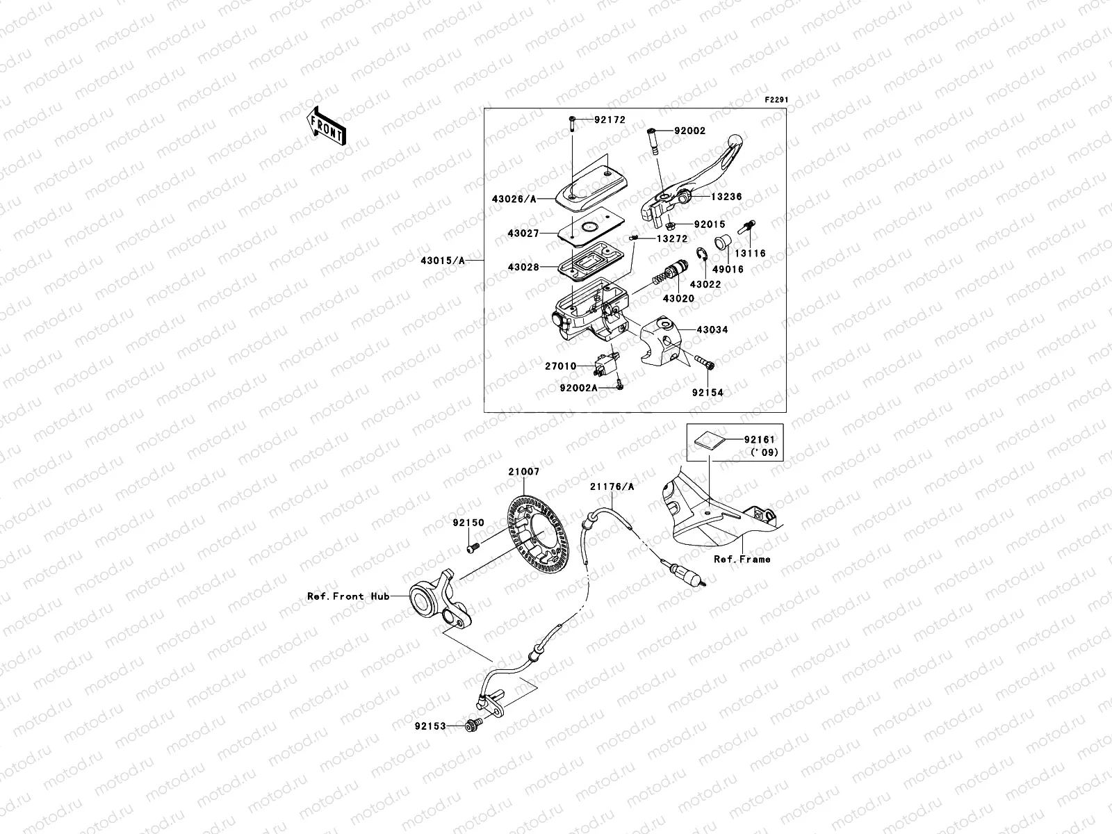 Front Master Cylinder