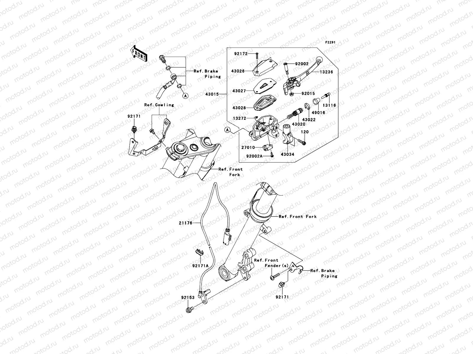 Front Master Cylinder
