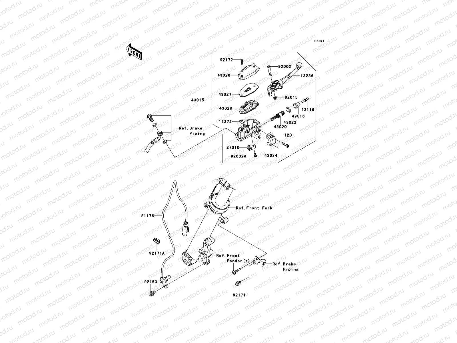 Front Master Cylinder