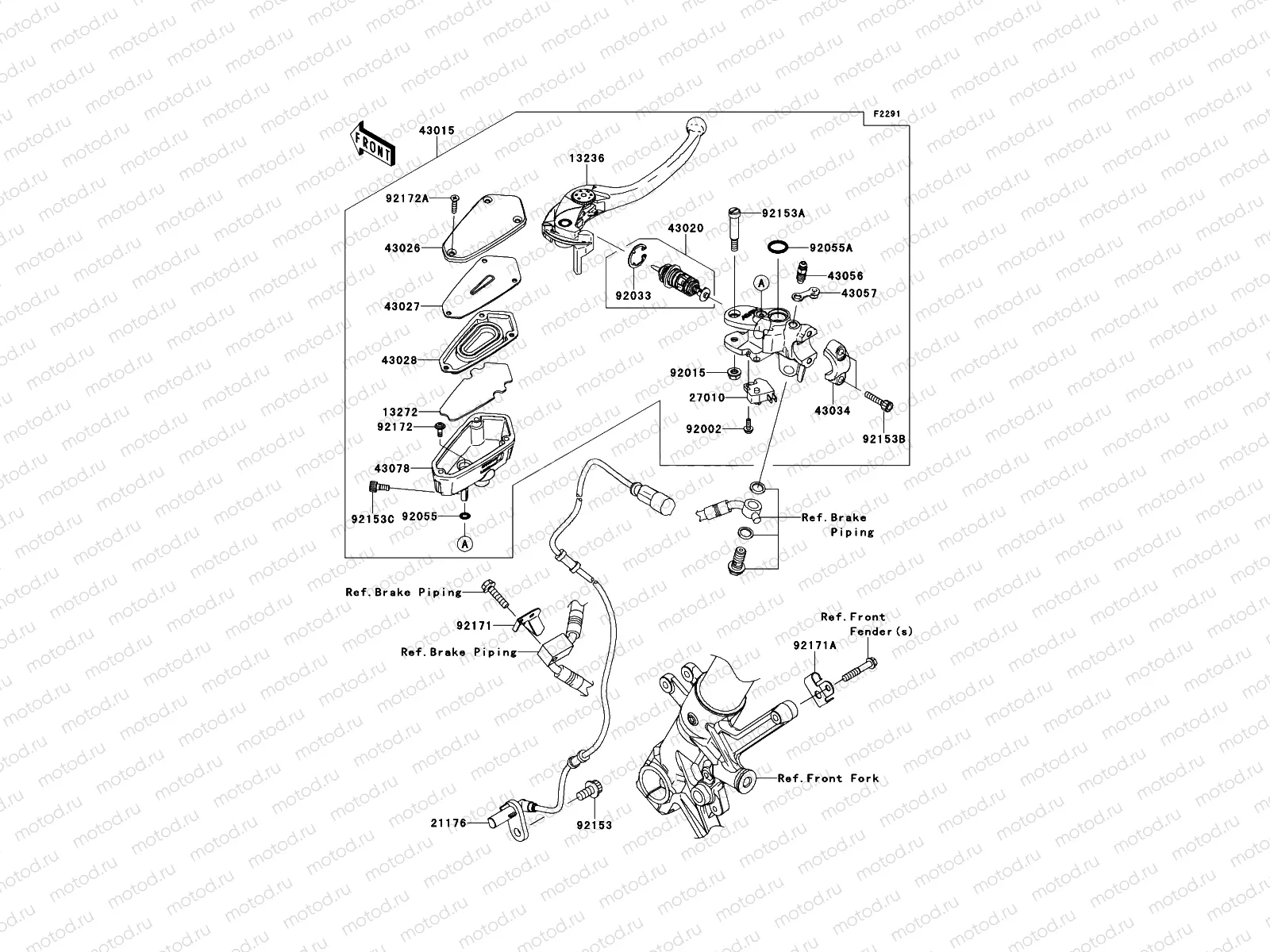 Front Master Cylinder
