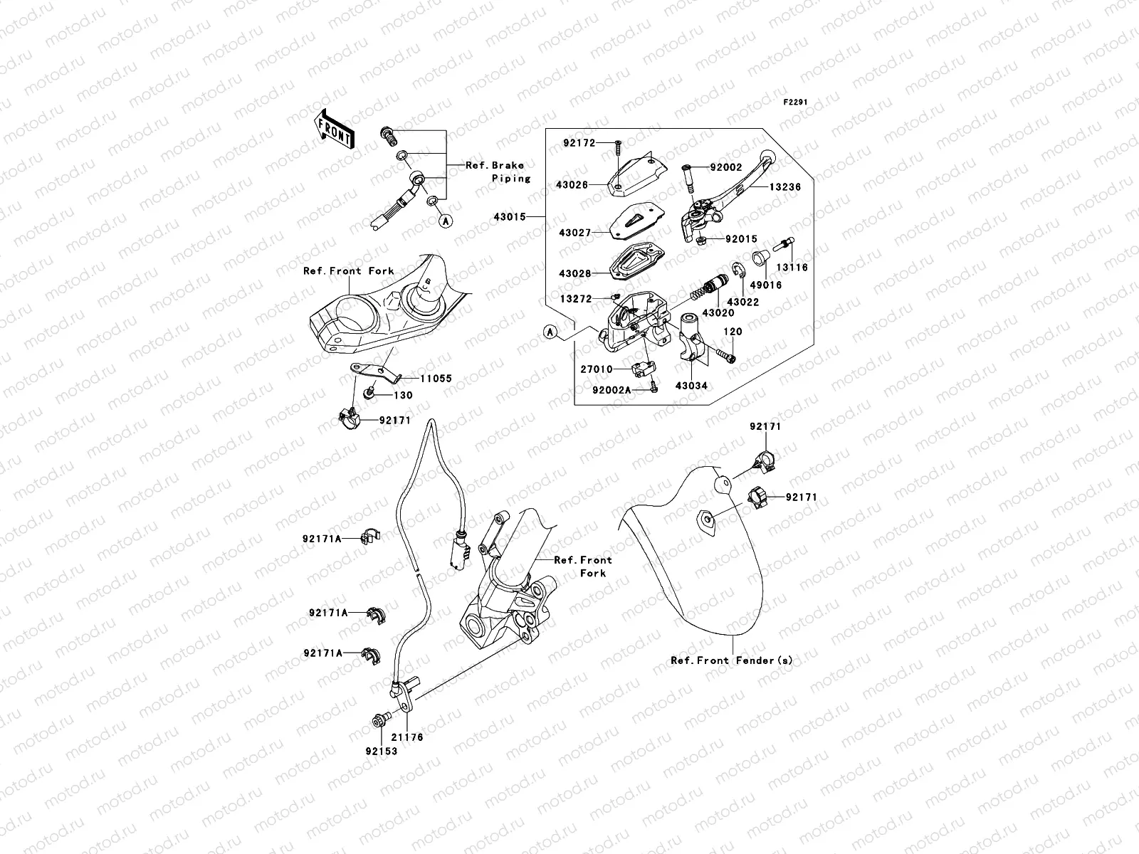 Front Master Cylinder