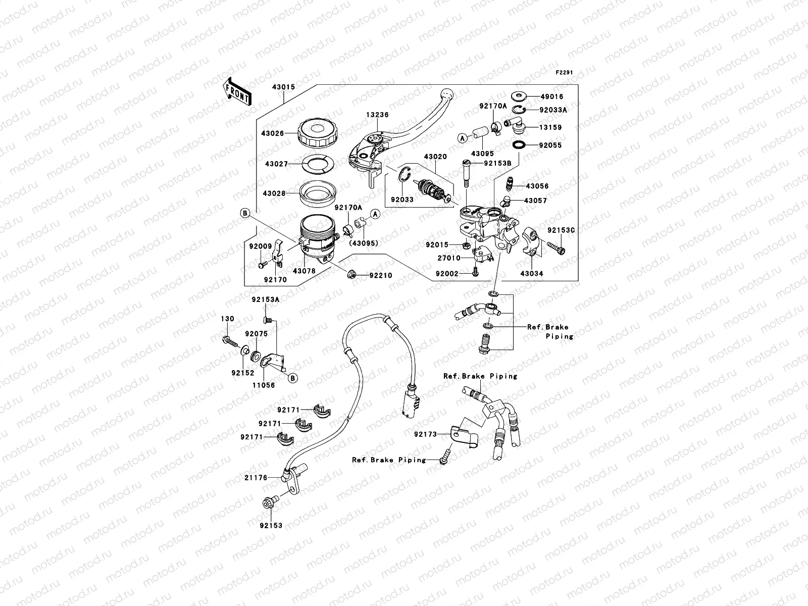 Front Master Cylinder